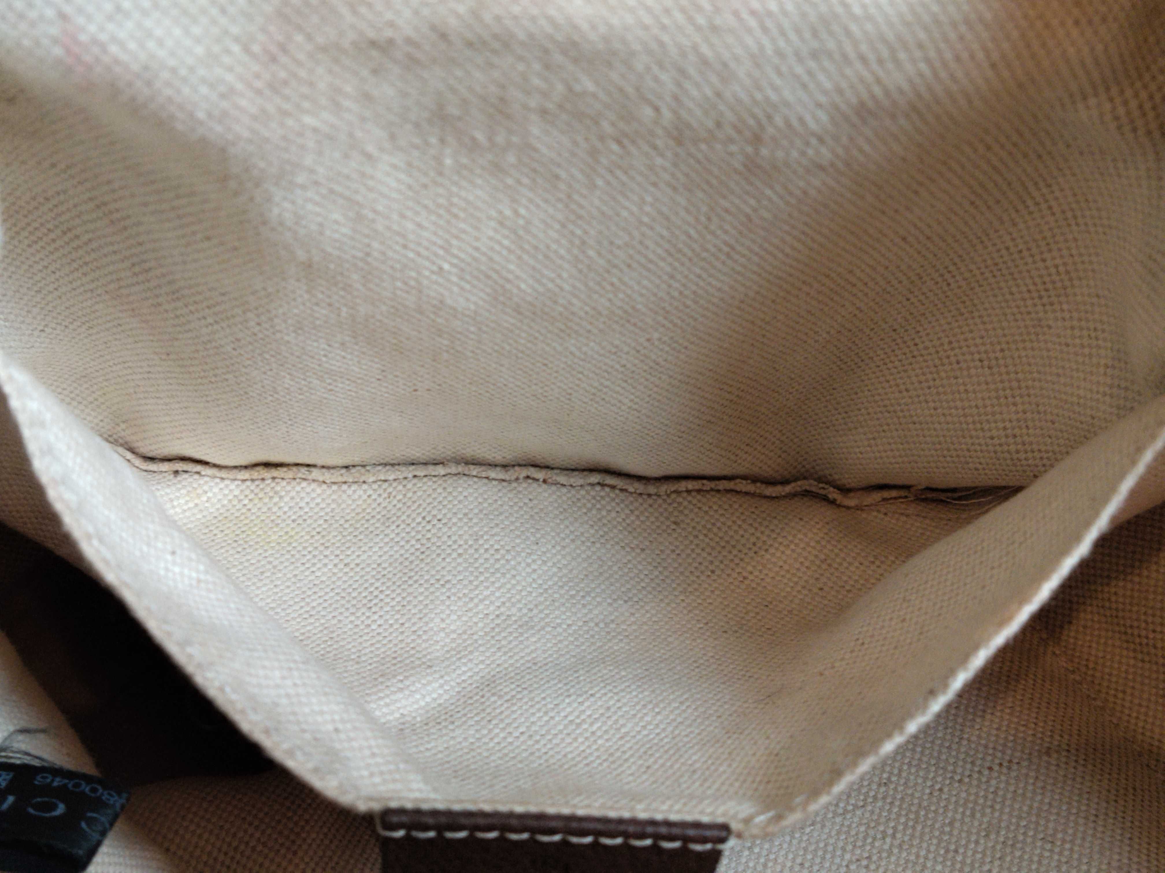 GG Supreme ID-GG Canvas Tiger Beige 23cm Bucket Bag GHW Shoulder Bag — view 15