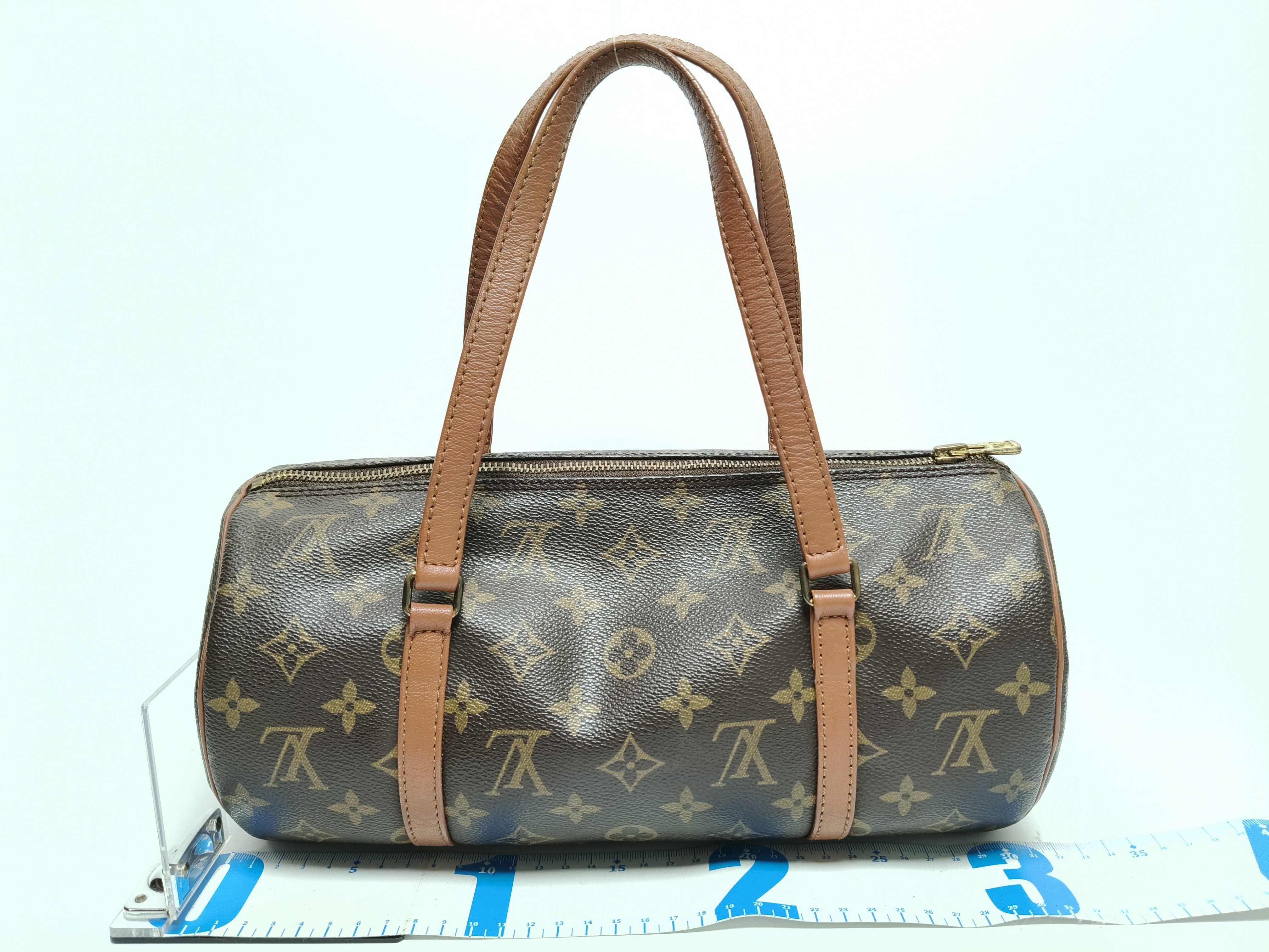 Monogram Papillon 30 M51365 TH8911 Brown Handbag — view 2
