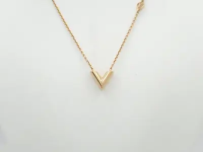 Necklace, Essential V, Gold, Chain approx. 44cm