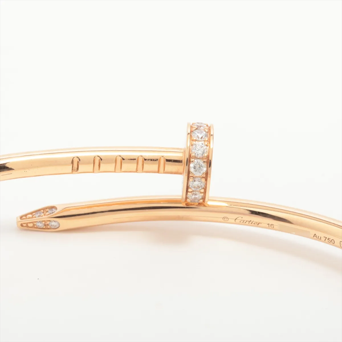 Juste un Clou SM Diamond Bracelet 750 (PG) 8.8g 16 WEQ820 Distortion — view 4
