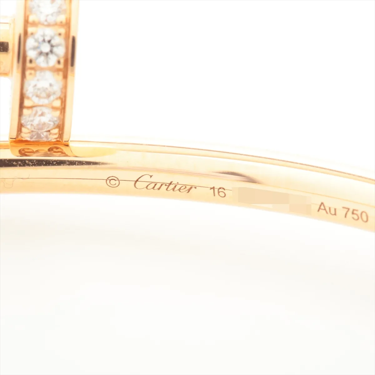 Juste un Clou SM Diamond Bracelet 750 (PG) 8.8g 16 WEQ820 Distortion — view 5