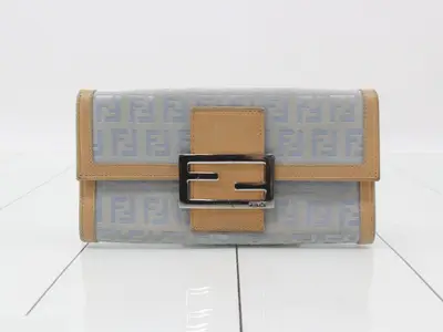 Zucca long wallet, light blue
