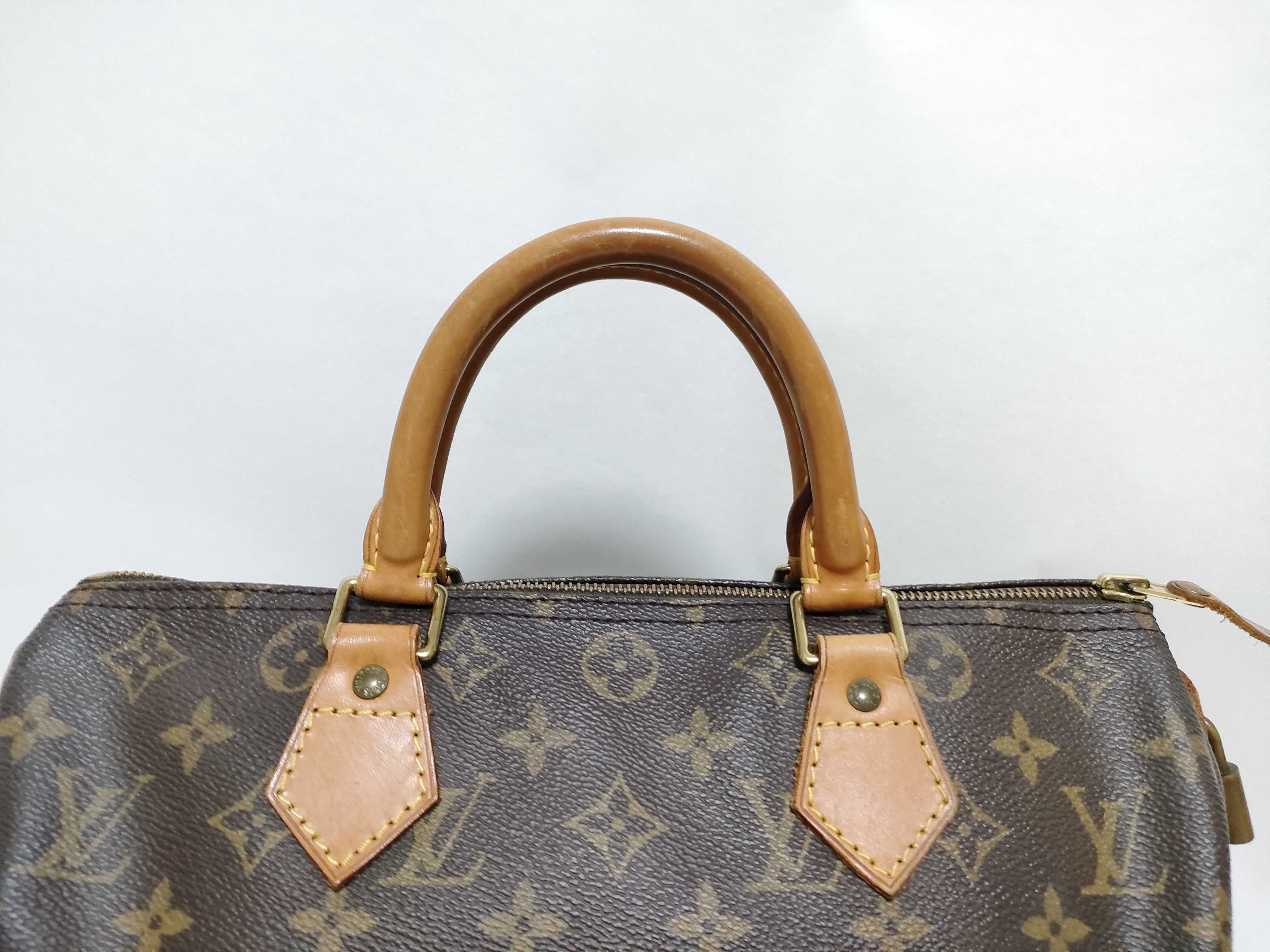 Monogram Louis Vuitton Speedy 30 M41108 Handbag — view 3