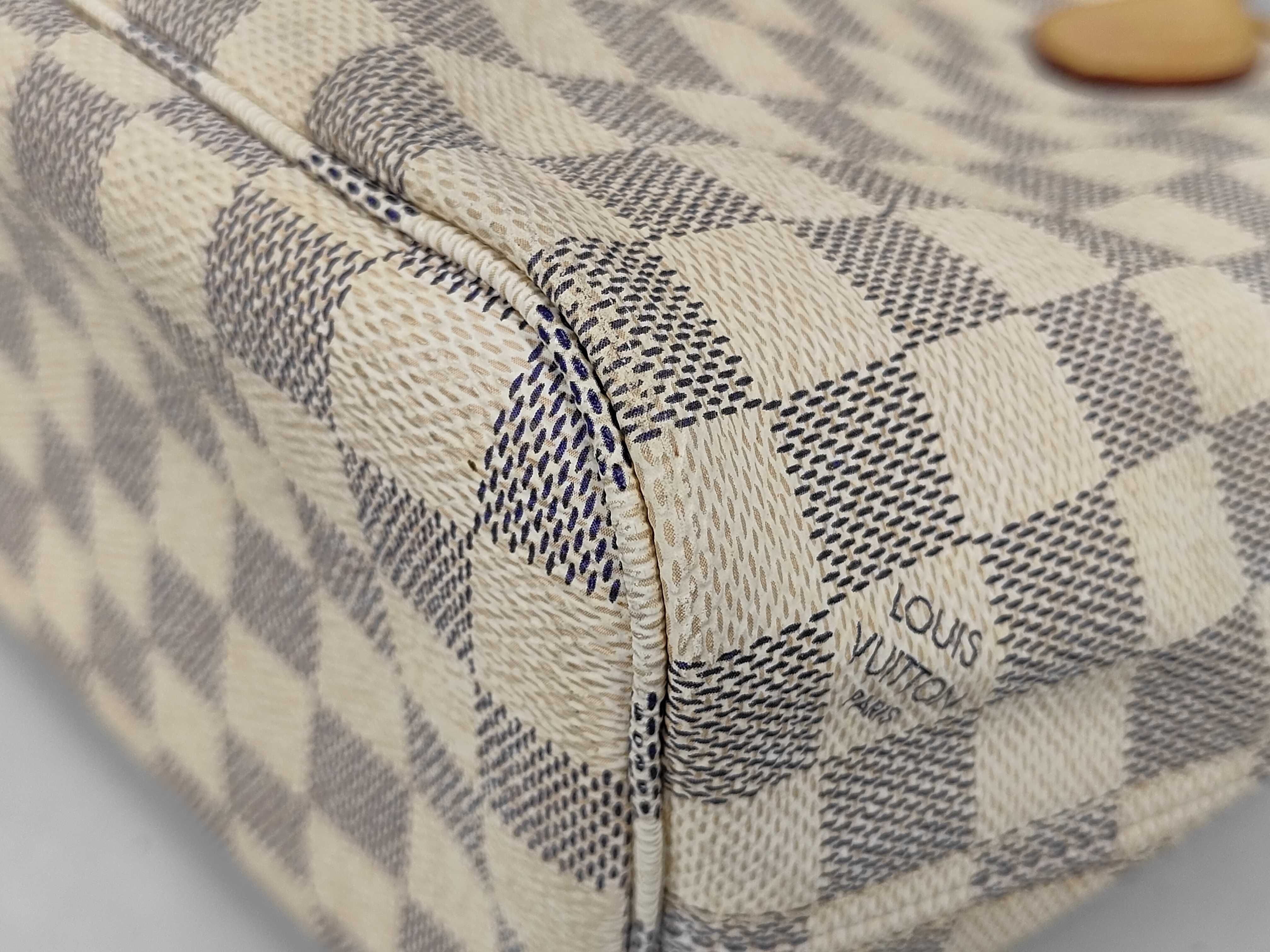 Neverfull Damier Azur Handbag Shoulder Bag — view 4