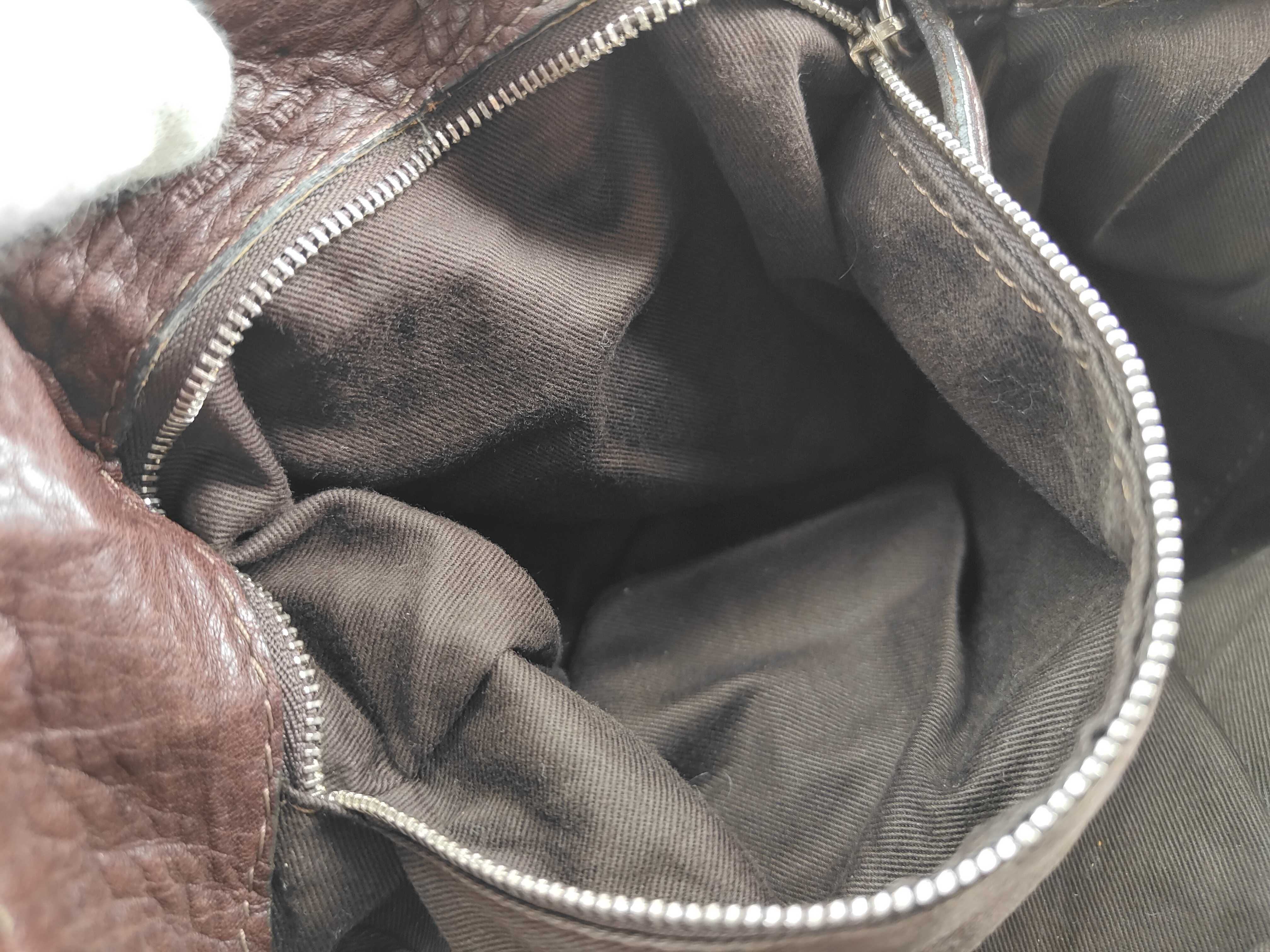 Paddington Leather Handbag, Brown — view 15