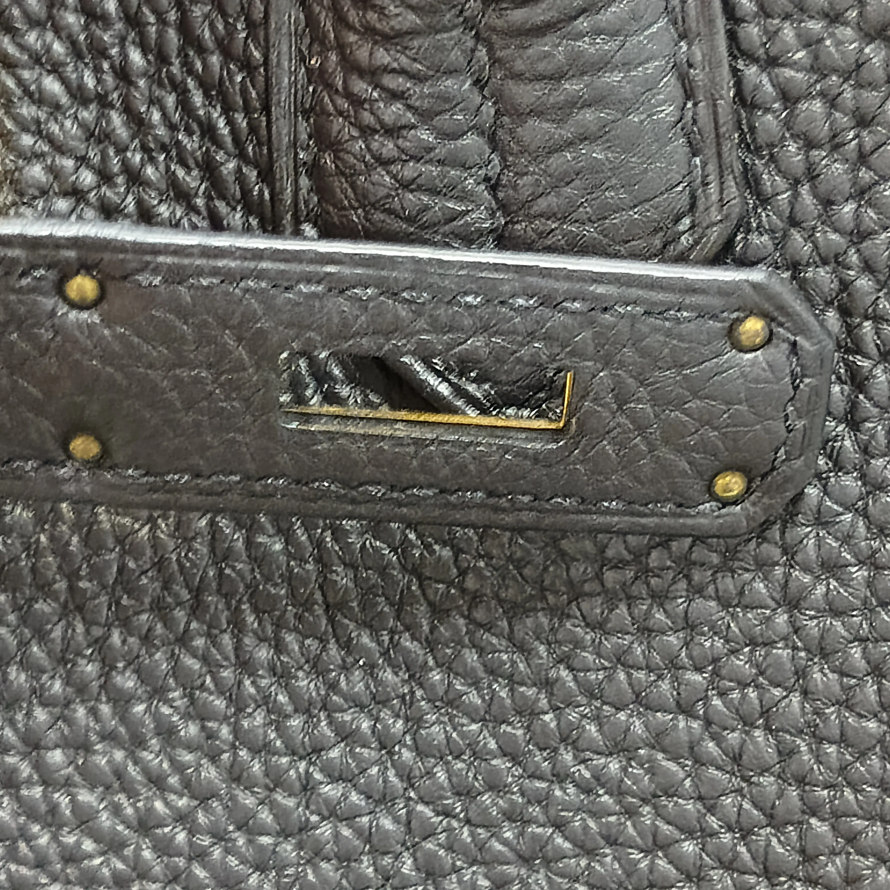 [Individually packaged] Hermes Birkin 30 Letournée Togo Black Gold Hardware Year: 2020 — view 14