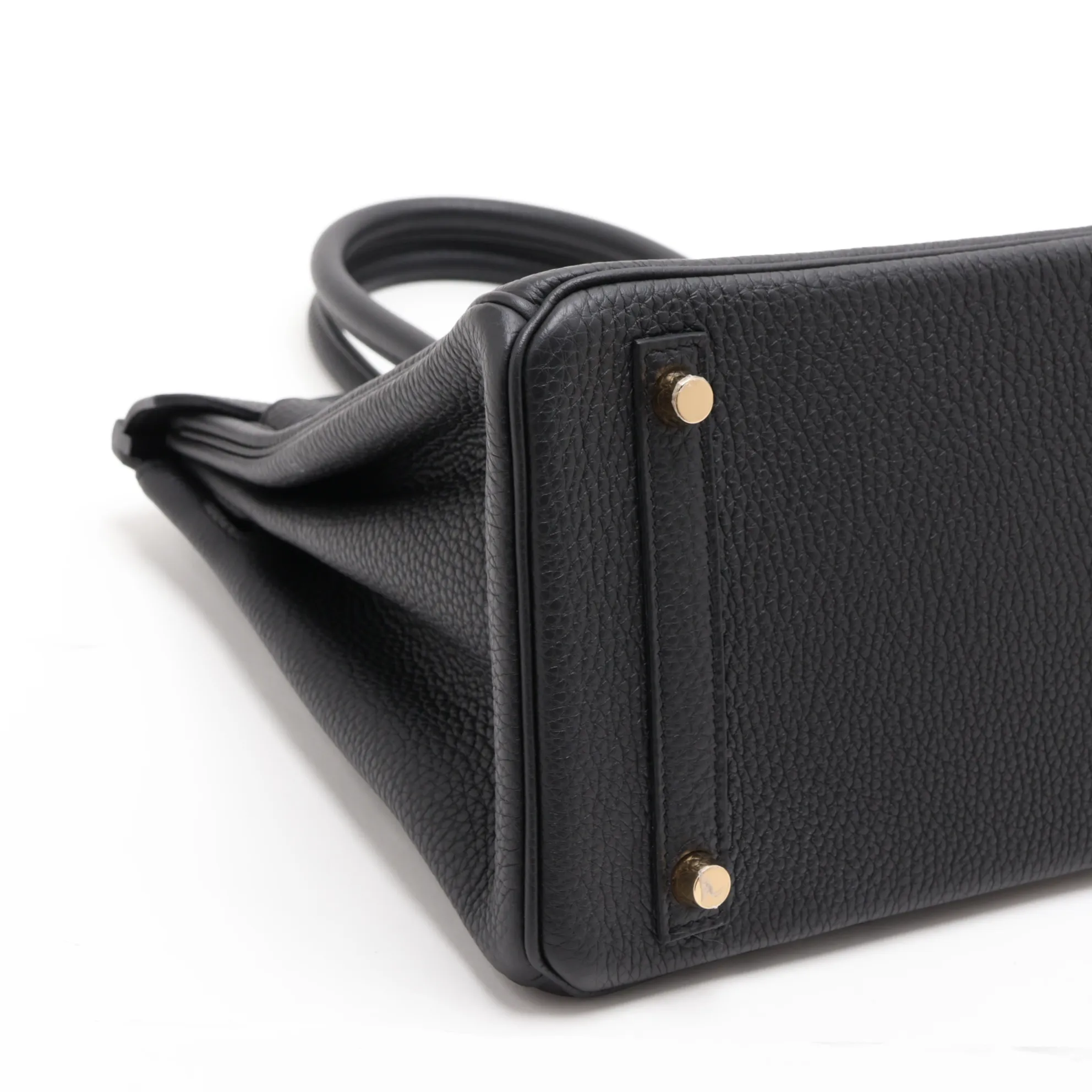 [Individually packaged] Hermes Birkin 30 Letournée Togo Black Gold Hardware Year: 2020 — view 4