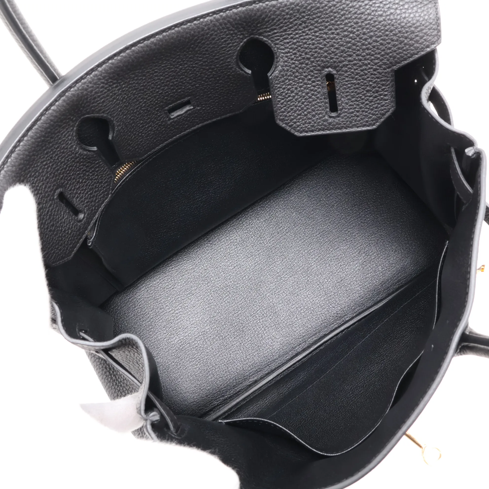 [Individually packaged] Hermes Birkin 30 Letournée Togo Black Gold Hardware Year: 2020 — view 7