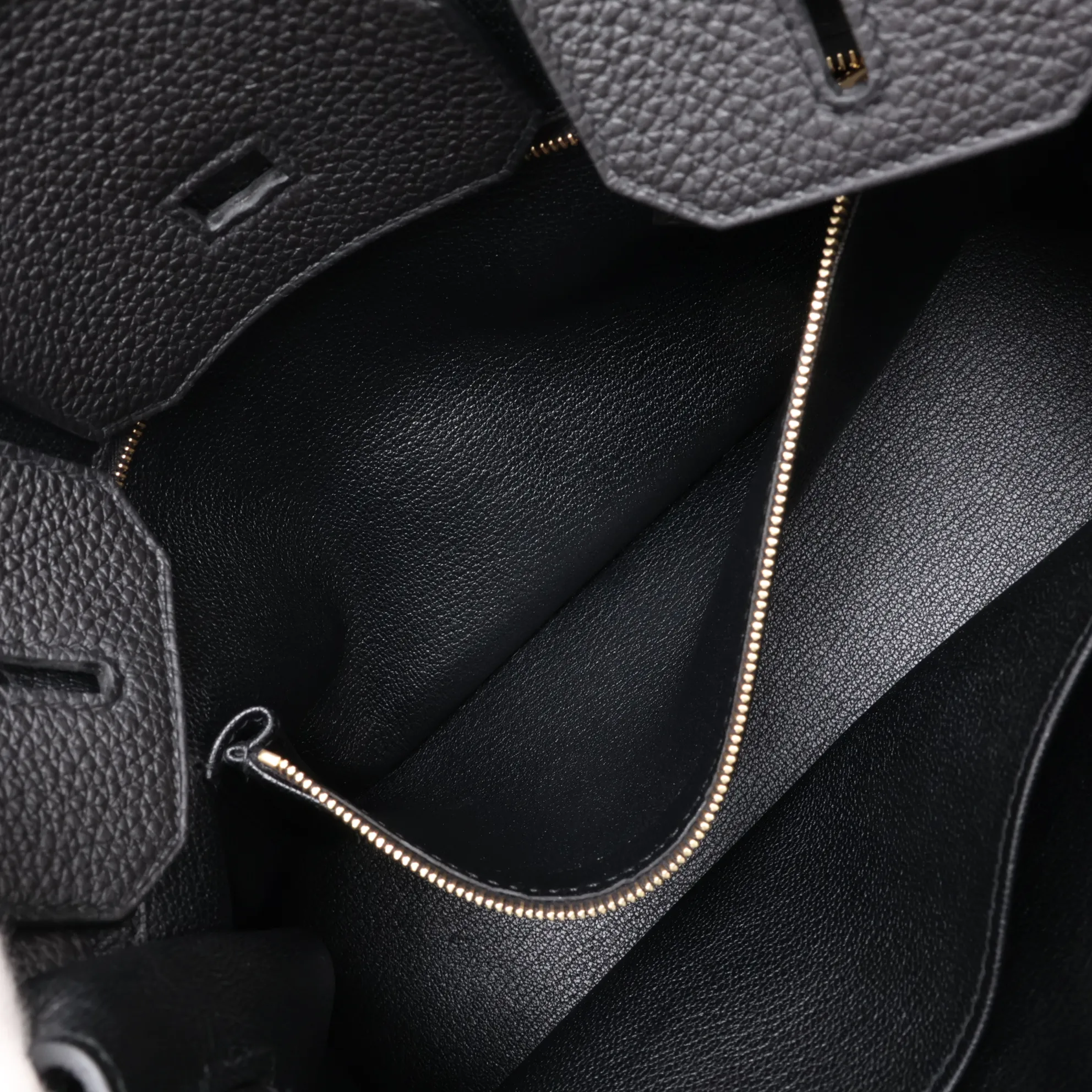 [Individually packaged] Hermes Birkin 30 Letournée Togo Black Gold Hardware Year: 2020 — view 9