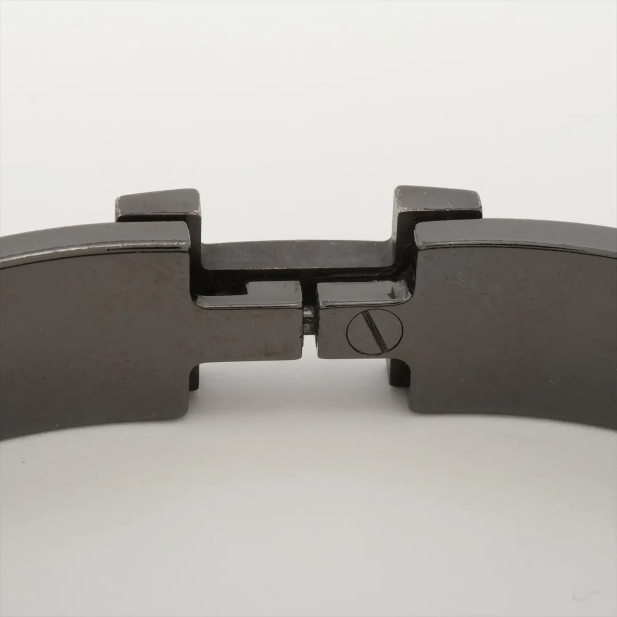 Click H Fan FI0274 Bangle, GP Black. Shows — view 4