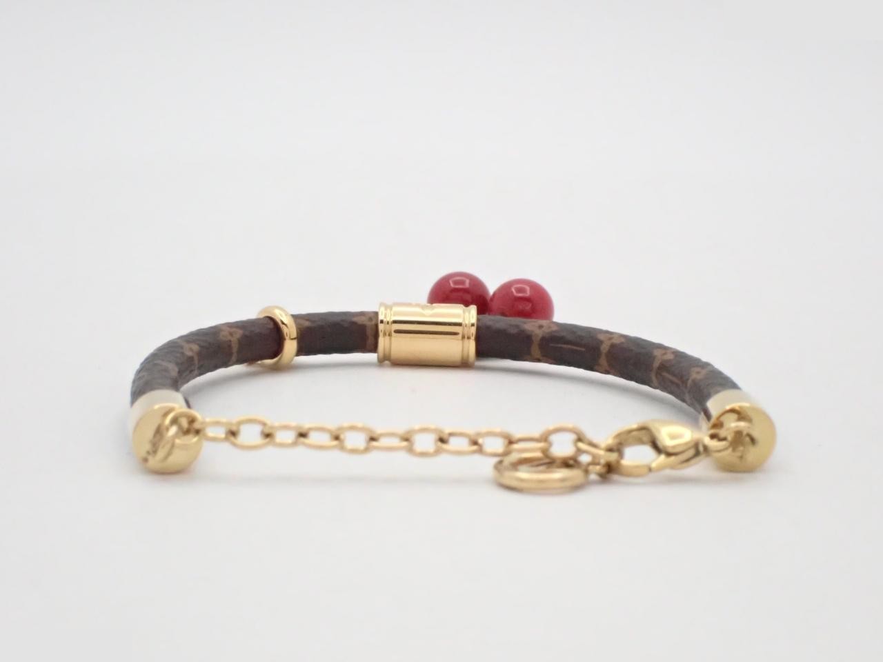 LV Monogram Bracelet, LV x TM Cherry, Takashi Murakami Collaboration — view 2