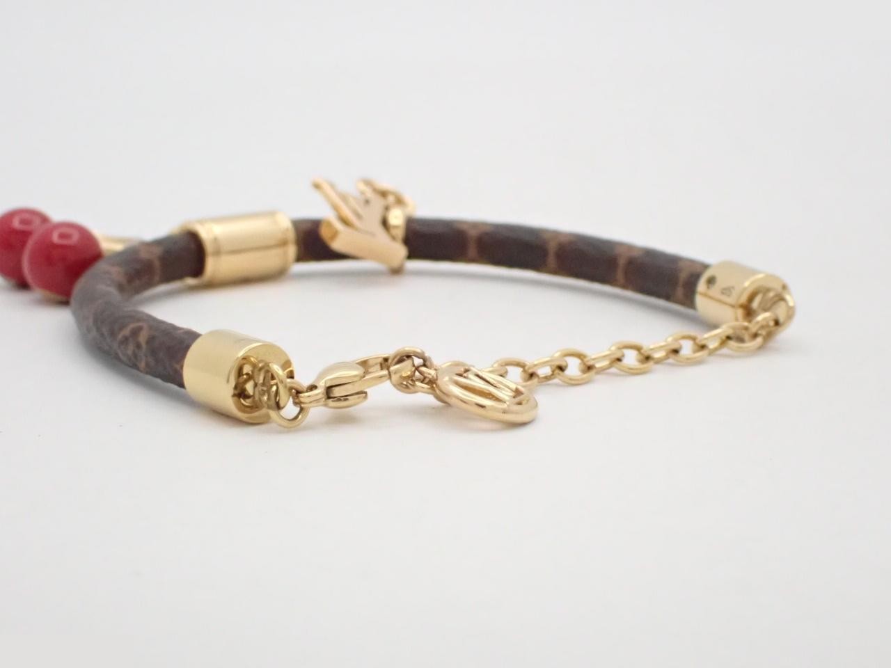 LV Monogram Bracelet, LV x TM Cherry, Takashi Murakami Collaboration — view 3