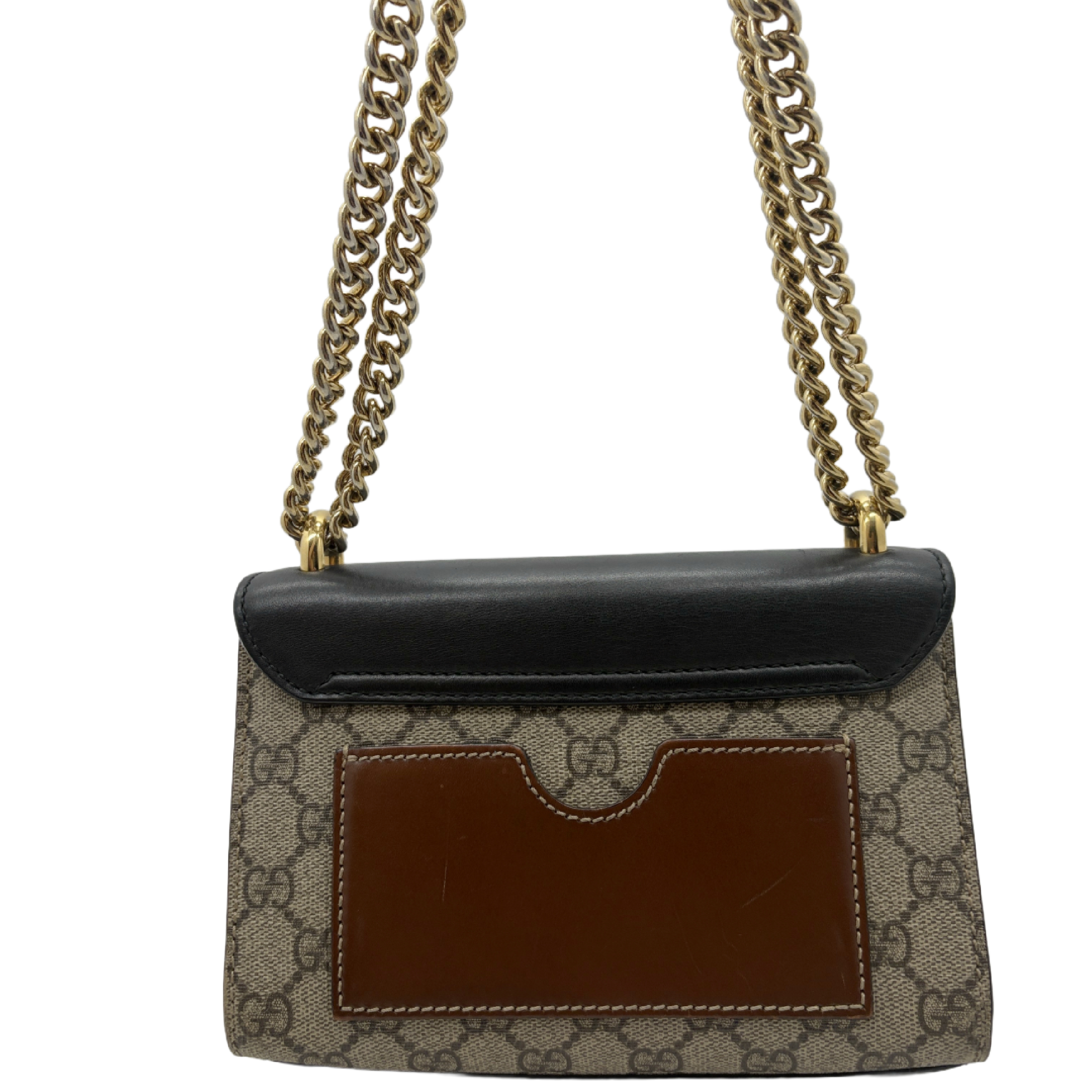 GG Supreme Padlock Chain Shoulder Bag — view 2