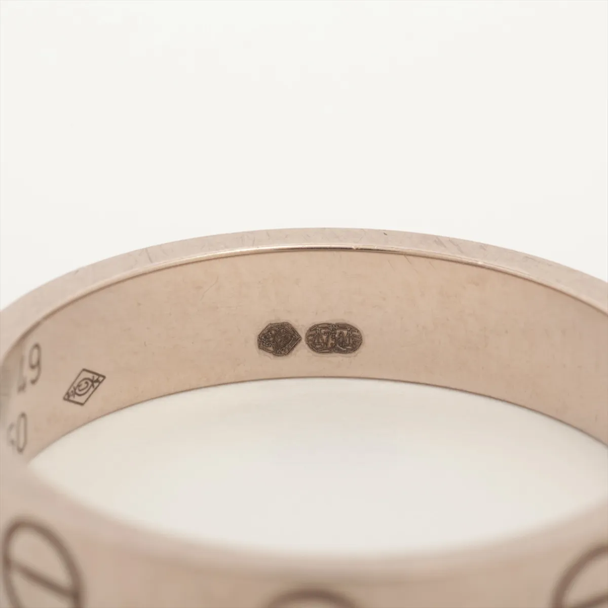 Mini Love Ring 750(WG) 3.2g 49 EAD963 Dent — view 4