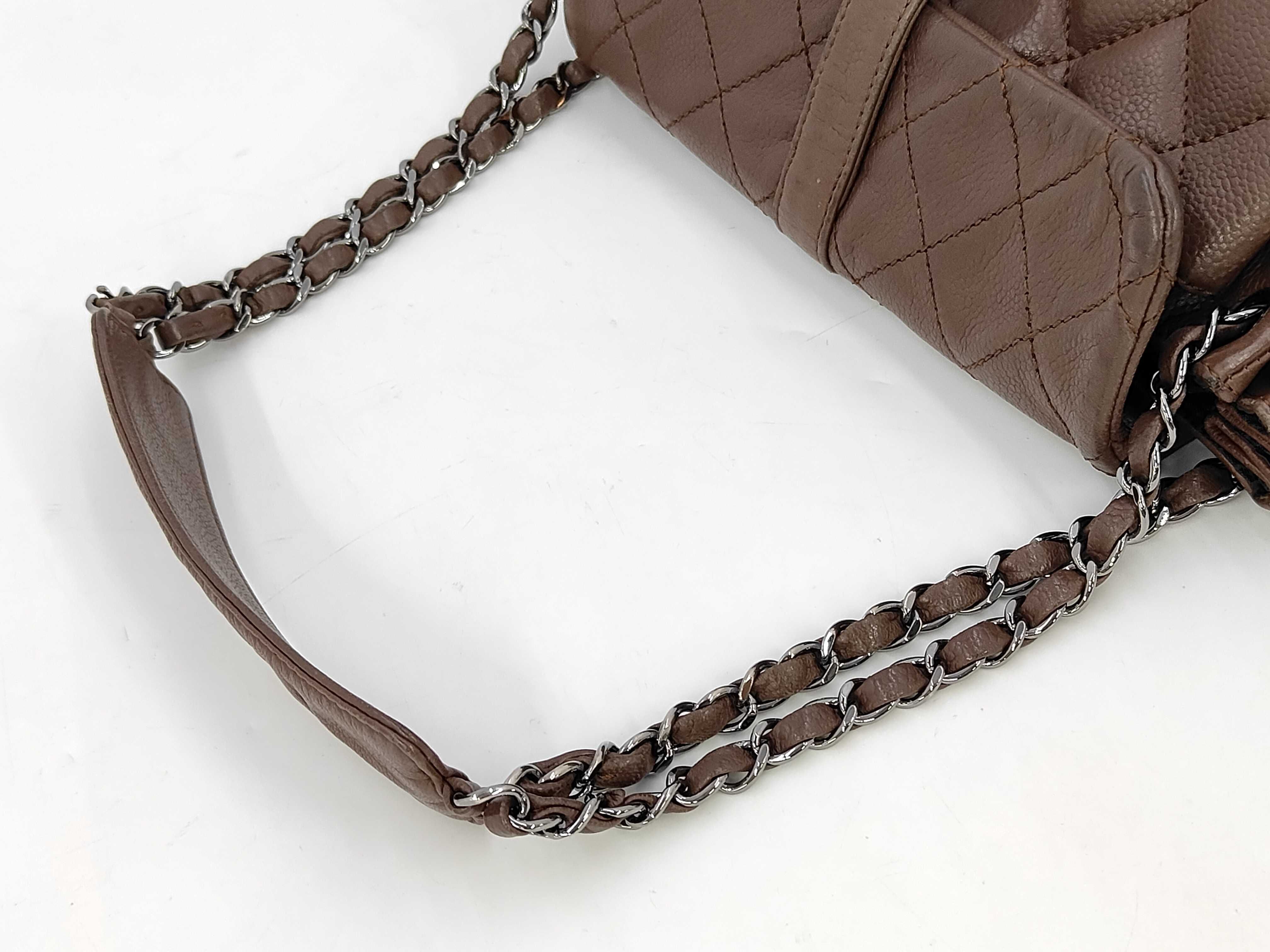 Matelassé 2.55 Shoulder Bag, Brown — view 5