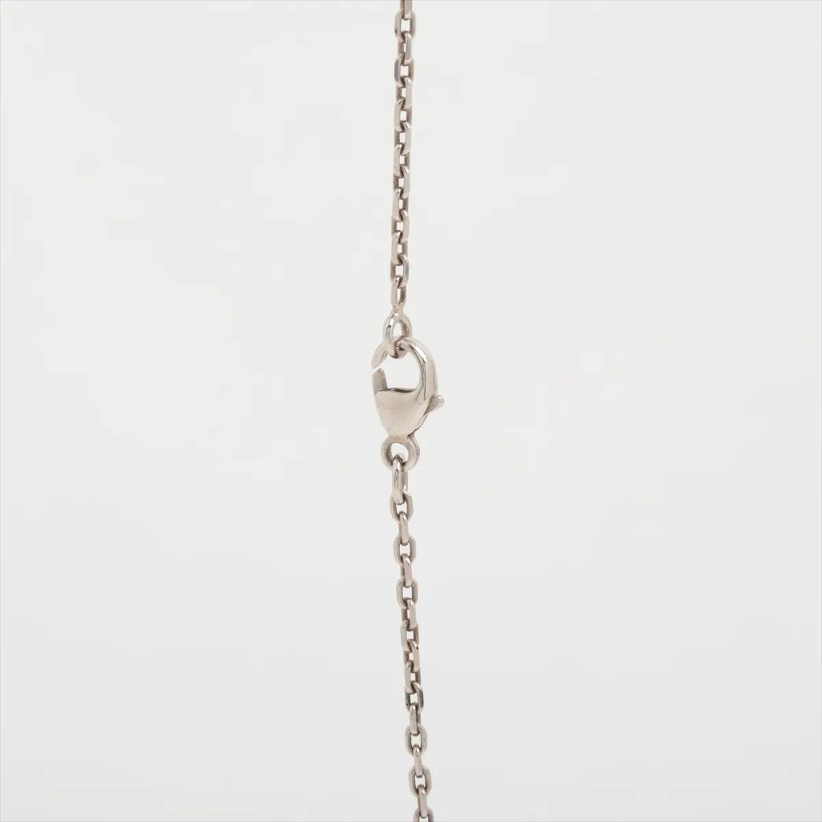 Mini Pop H GD1202 Necklace GP Silver x Black. Shows signs of wear including — view 3