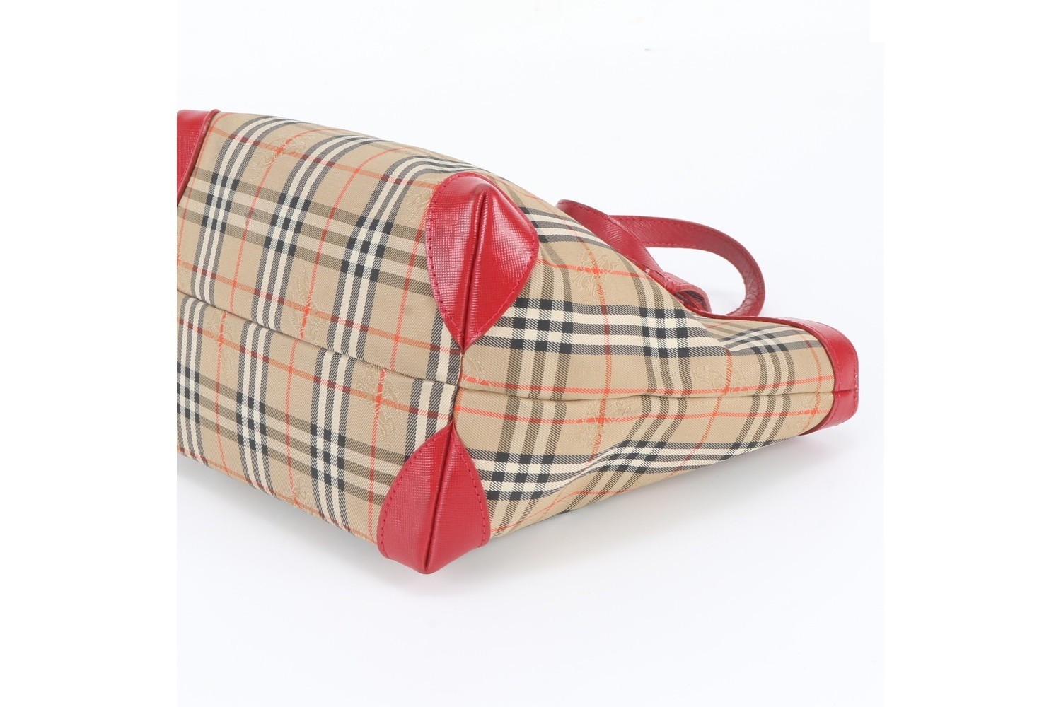 Nova Check Leather Handbag — view 4