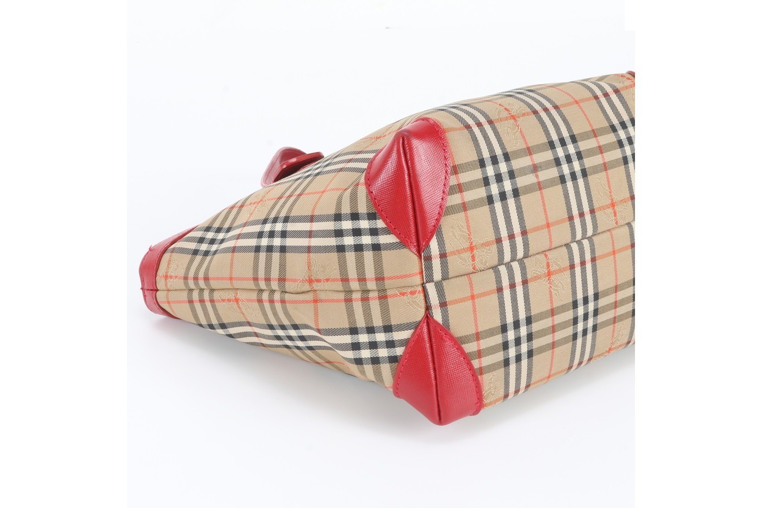 Nova Check Leather Handbag — view 5