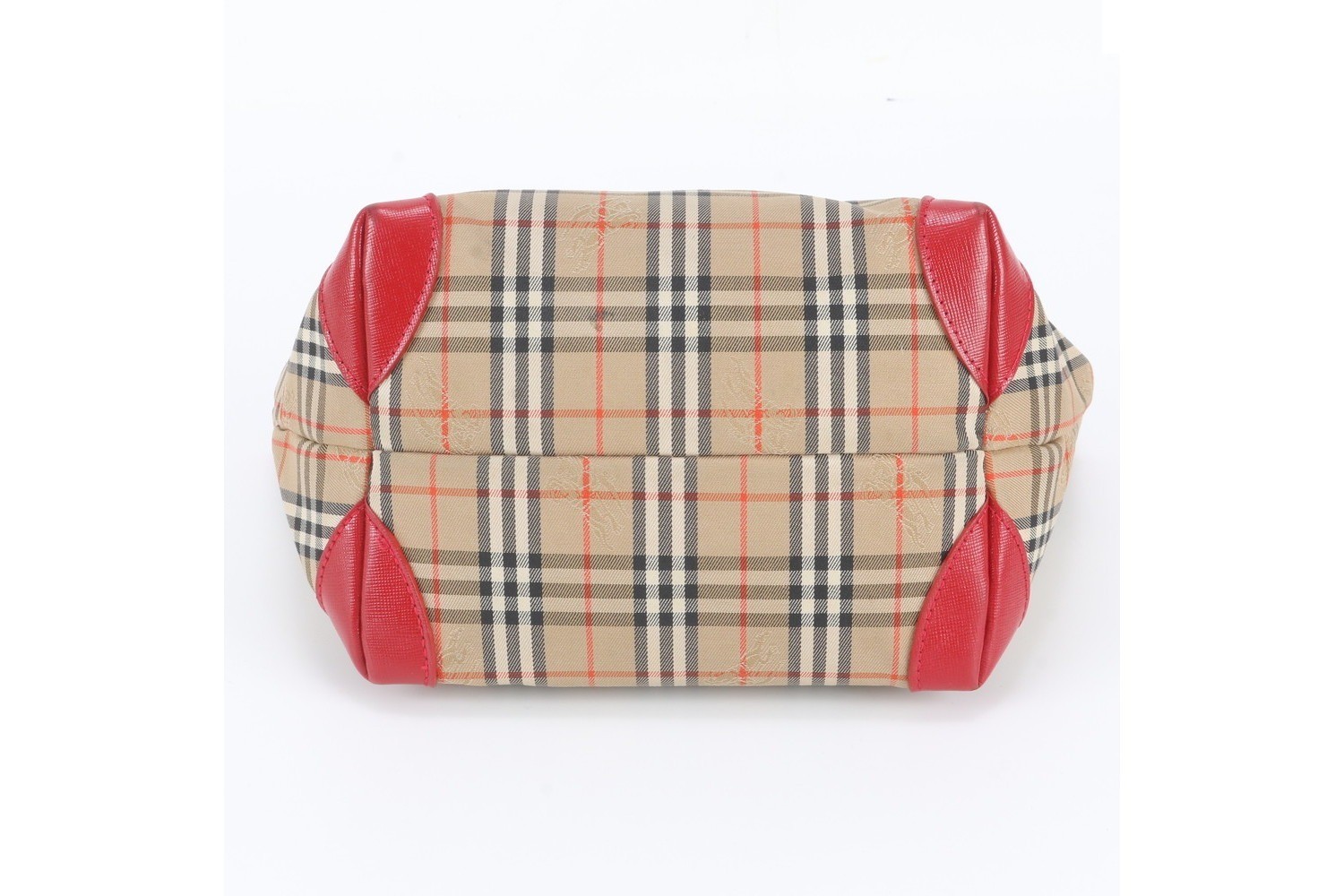 Nova Check Leather Handbag — view 6