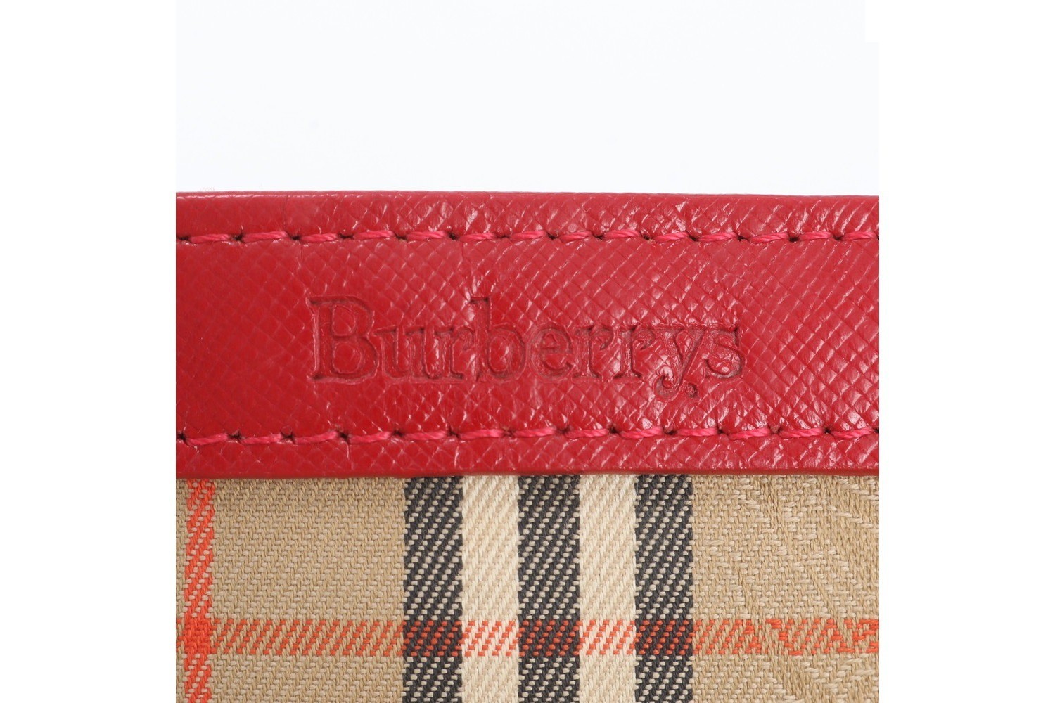 Nova Check Leather Handbag — view 9