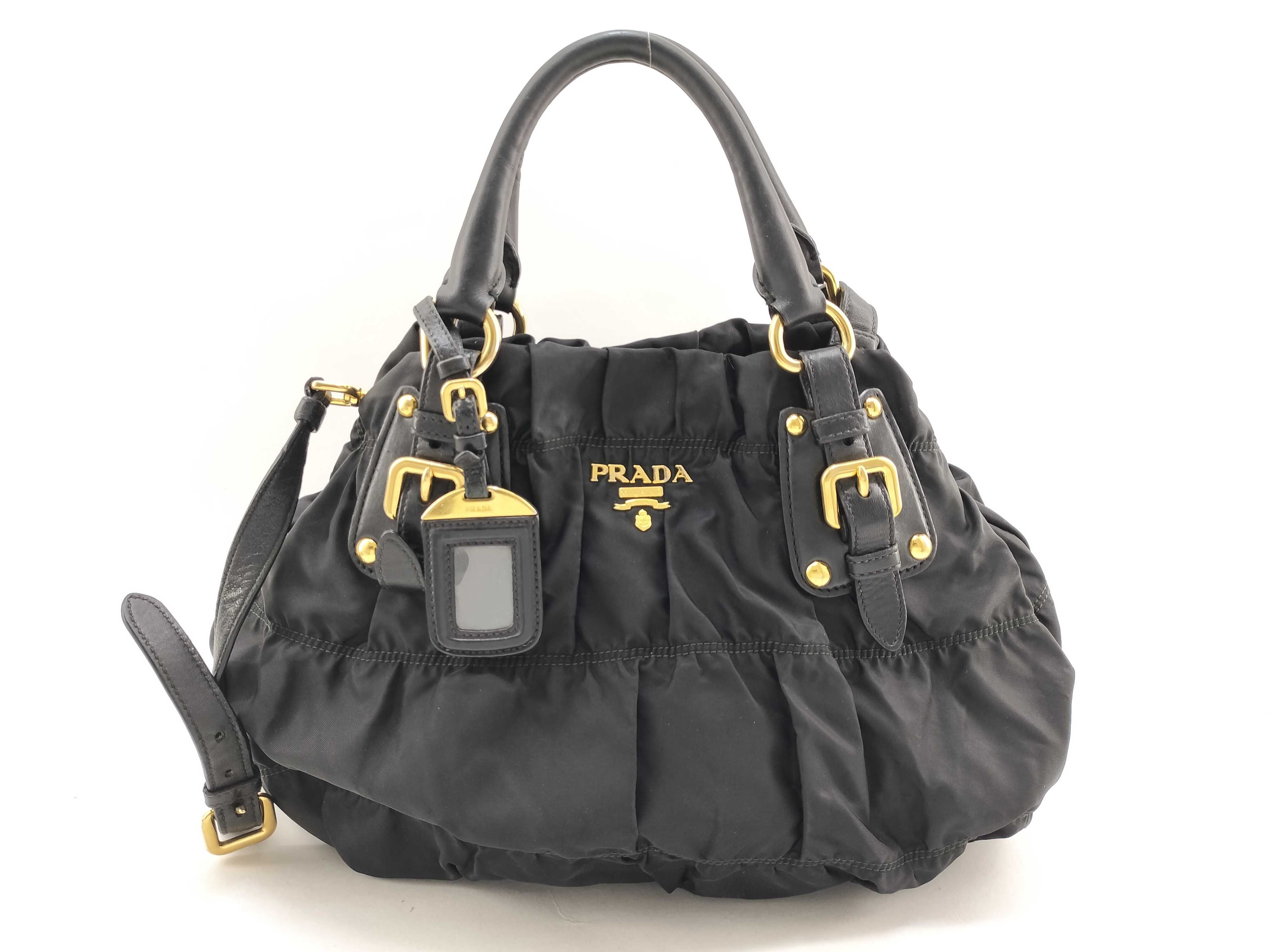 Nylon Tessuto Gaufre Shoulder Bag B1336L Handbag