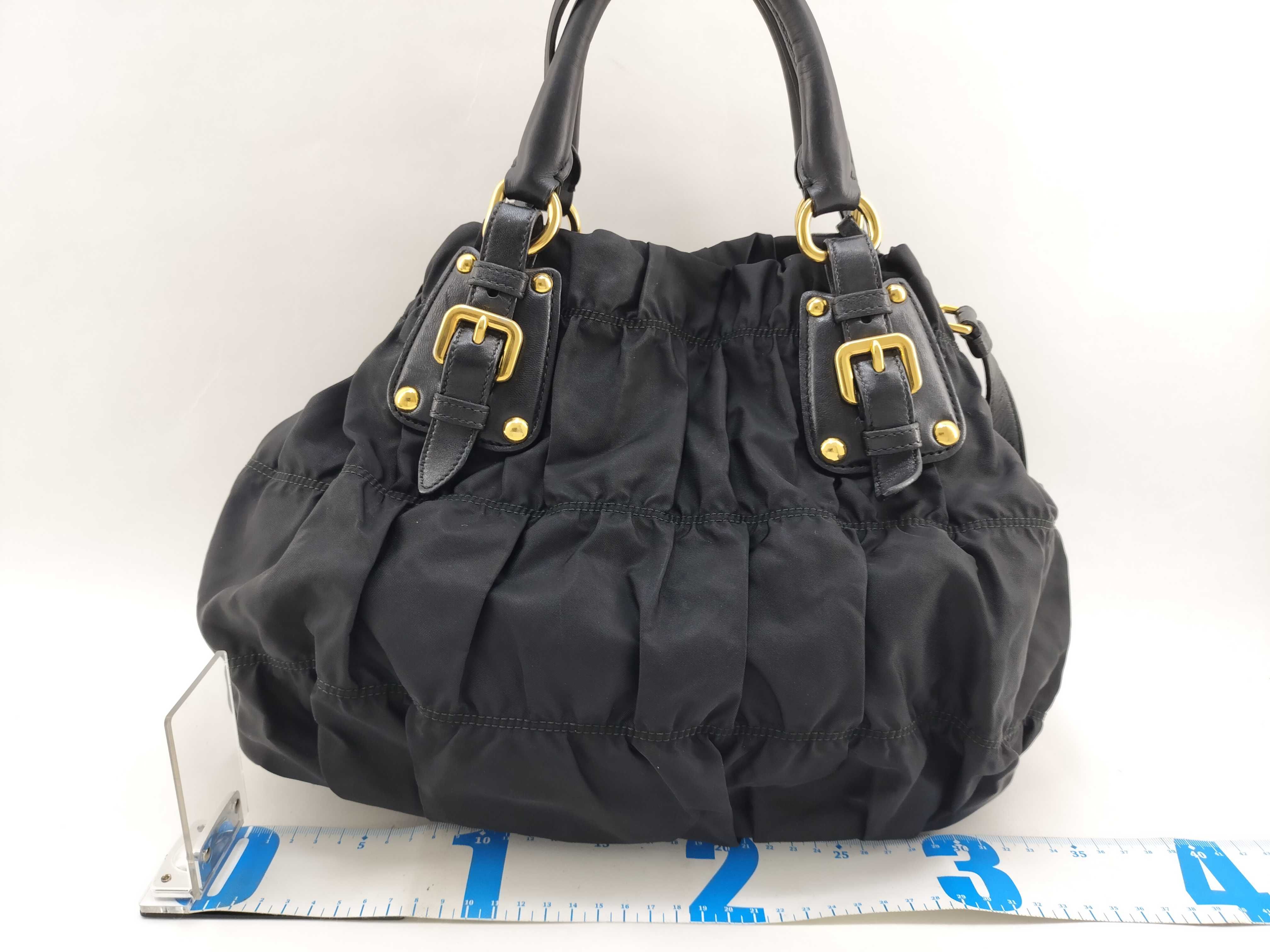 Nylon Tessuto Gaufre Shoulder Bag B1336L Handbag — view 2