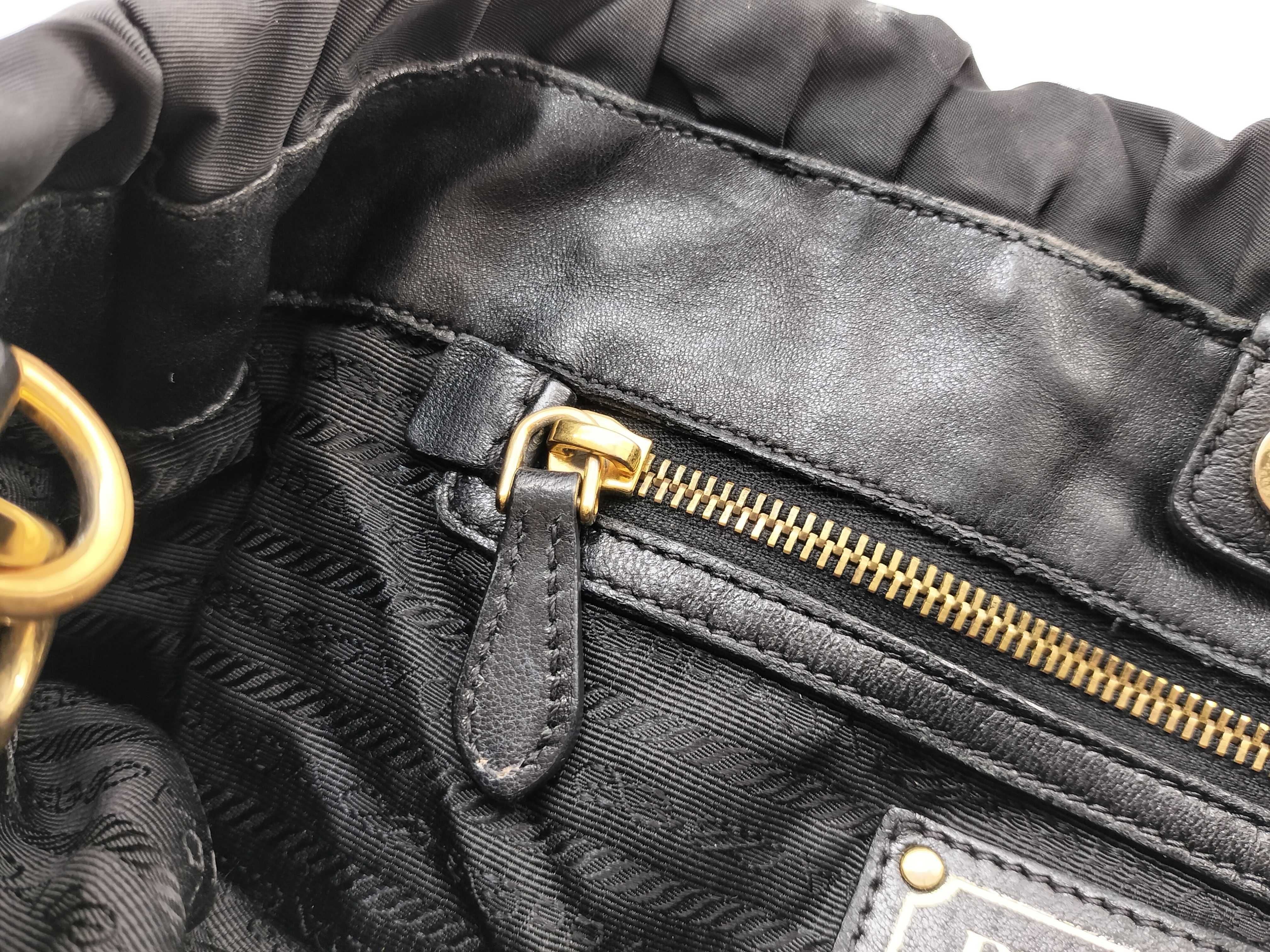 Nylon Tessuto Gaufre Shoulder Bag B1336L Handbag — view 11
