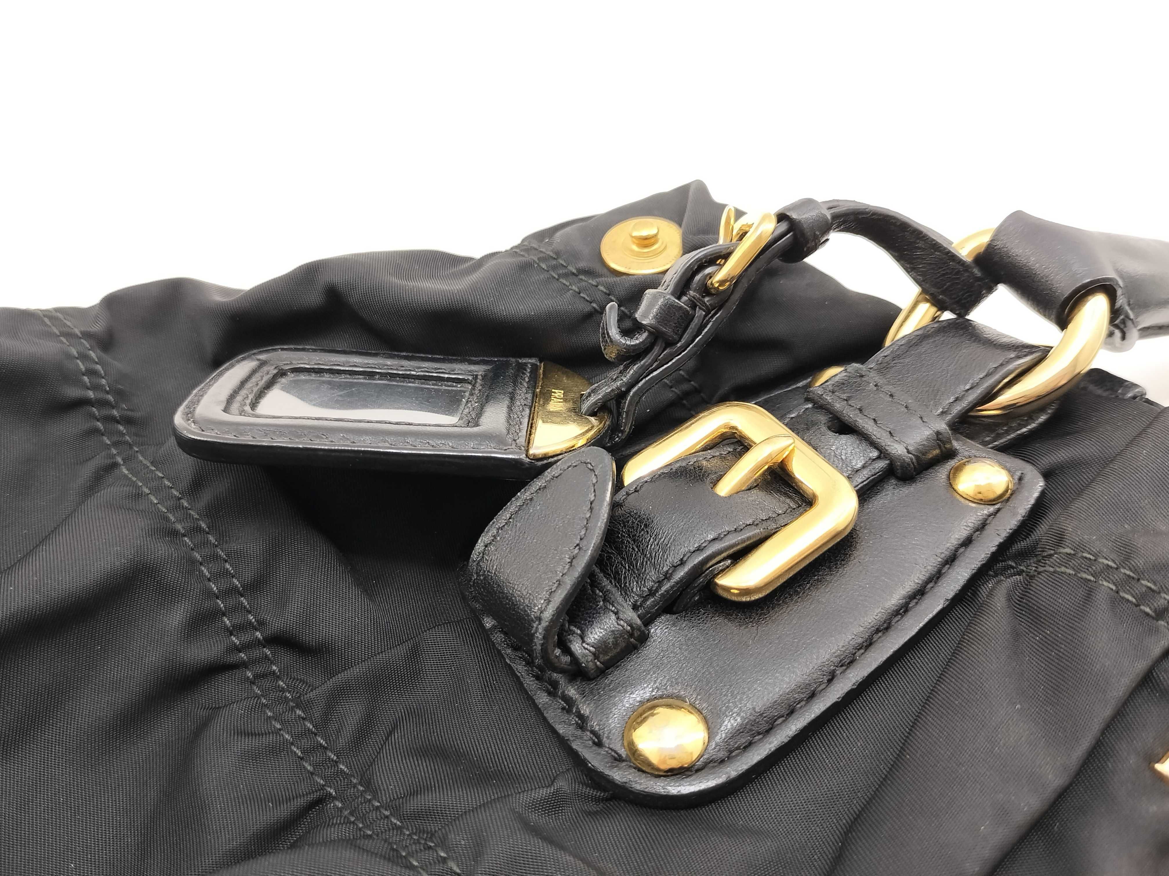 Nylon Tessuto Gaufre Shoulder Bag B1336L Handbag — view 15