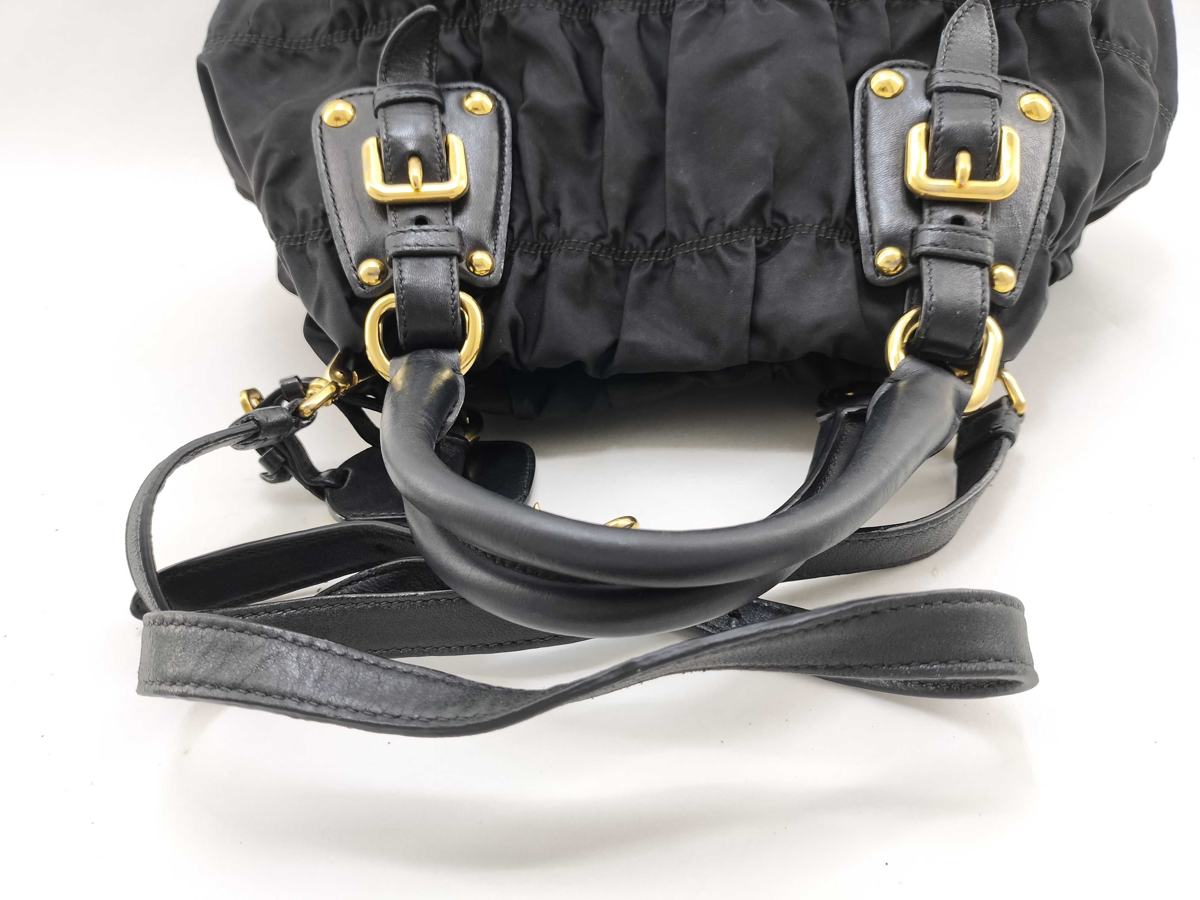 Nylon Tessuto Gaufre Shoulder Bag B1336L Handbag — view 6