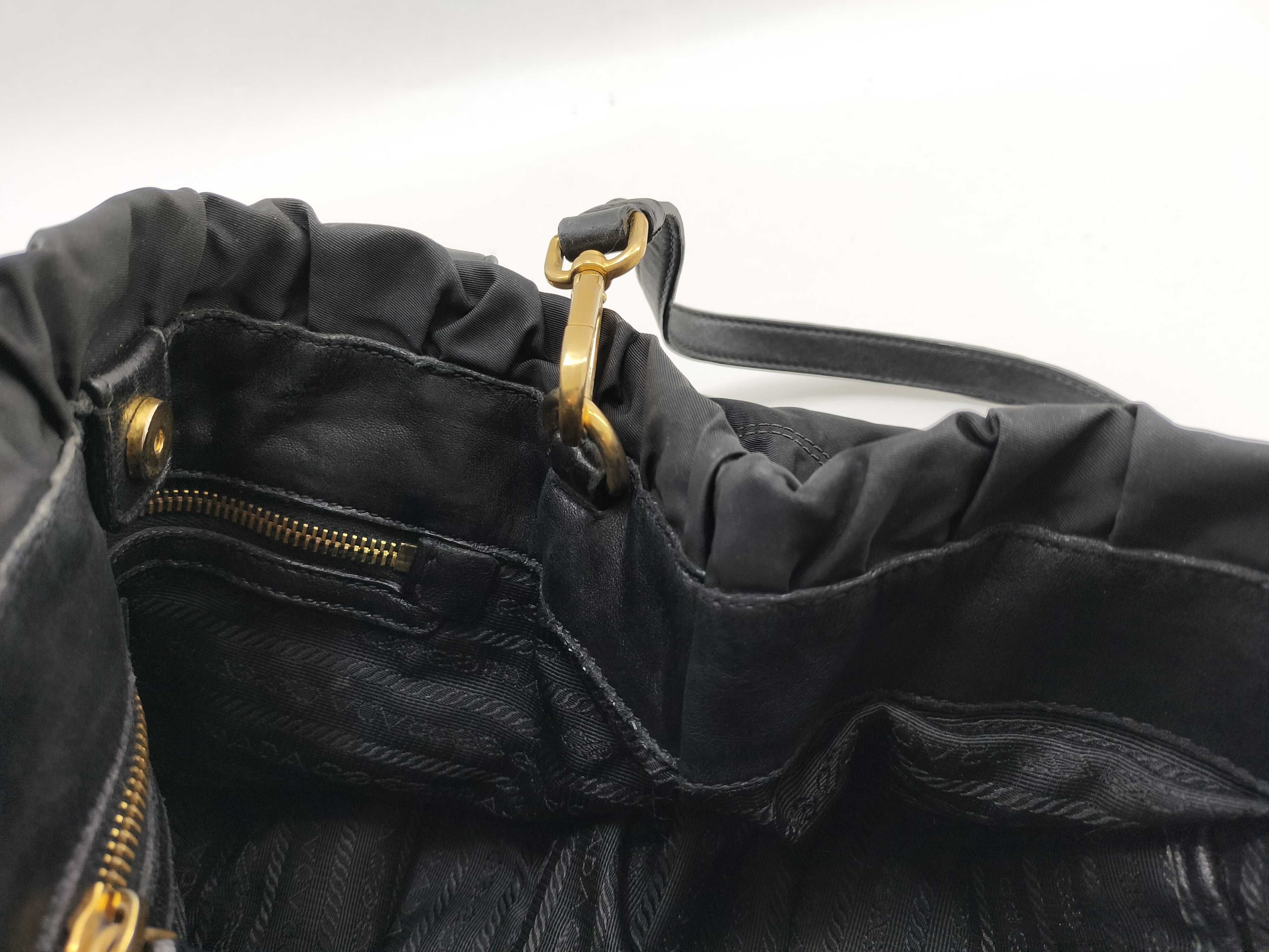 Nylon Tessuto Gaufre Shoulder Bag B1336L Handbag — view 9