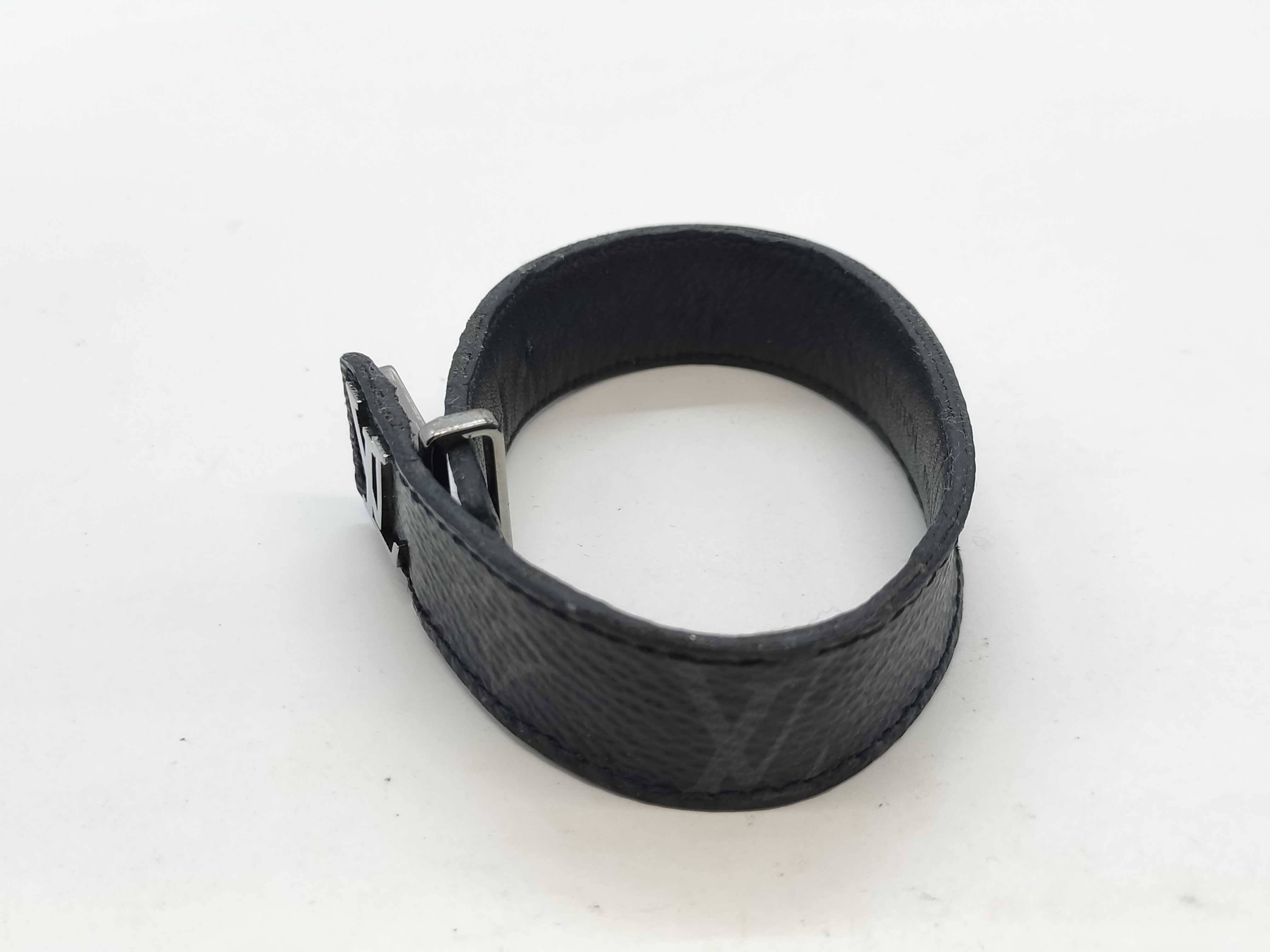 Damier Graphite M6456 Bracelet LV Slim Bracelet/Bangle — view 2