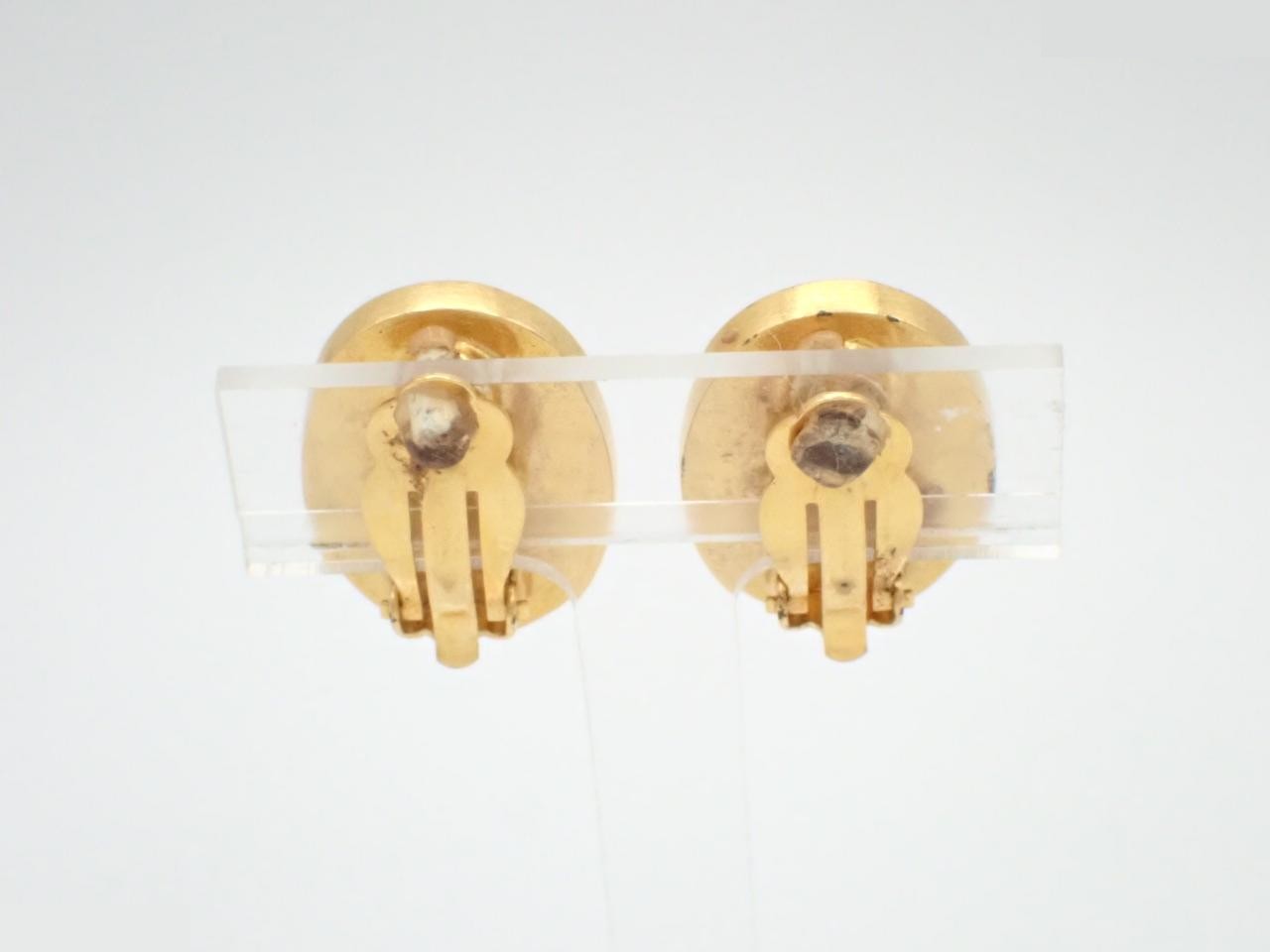 Coco Mark Color Stone Earrings — view 2