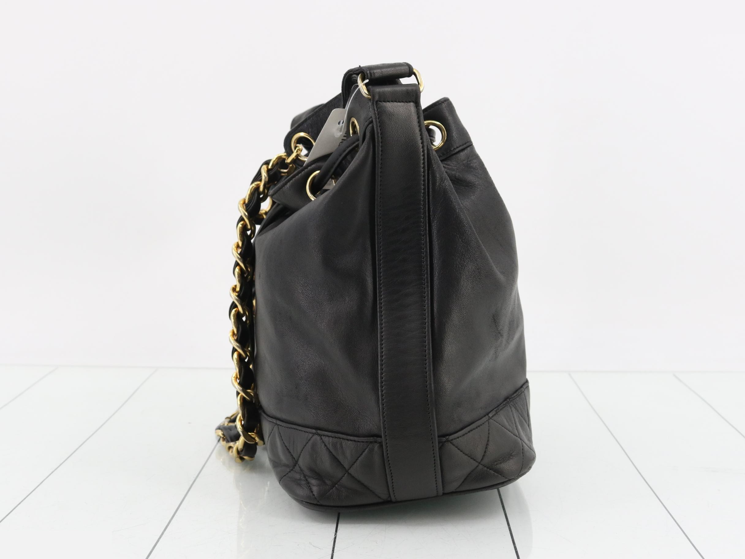 Drawstring shoulder bag — view 3
