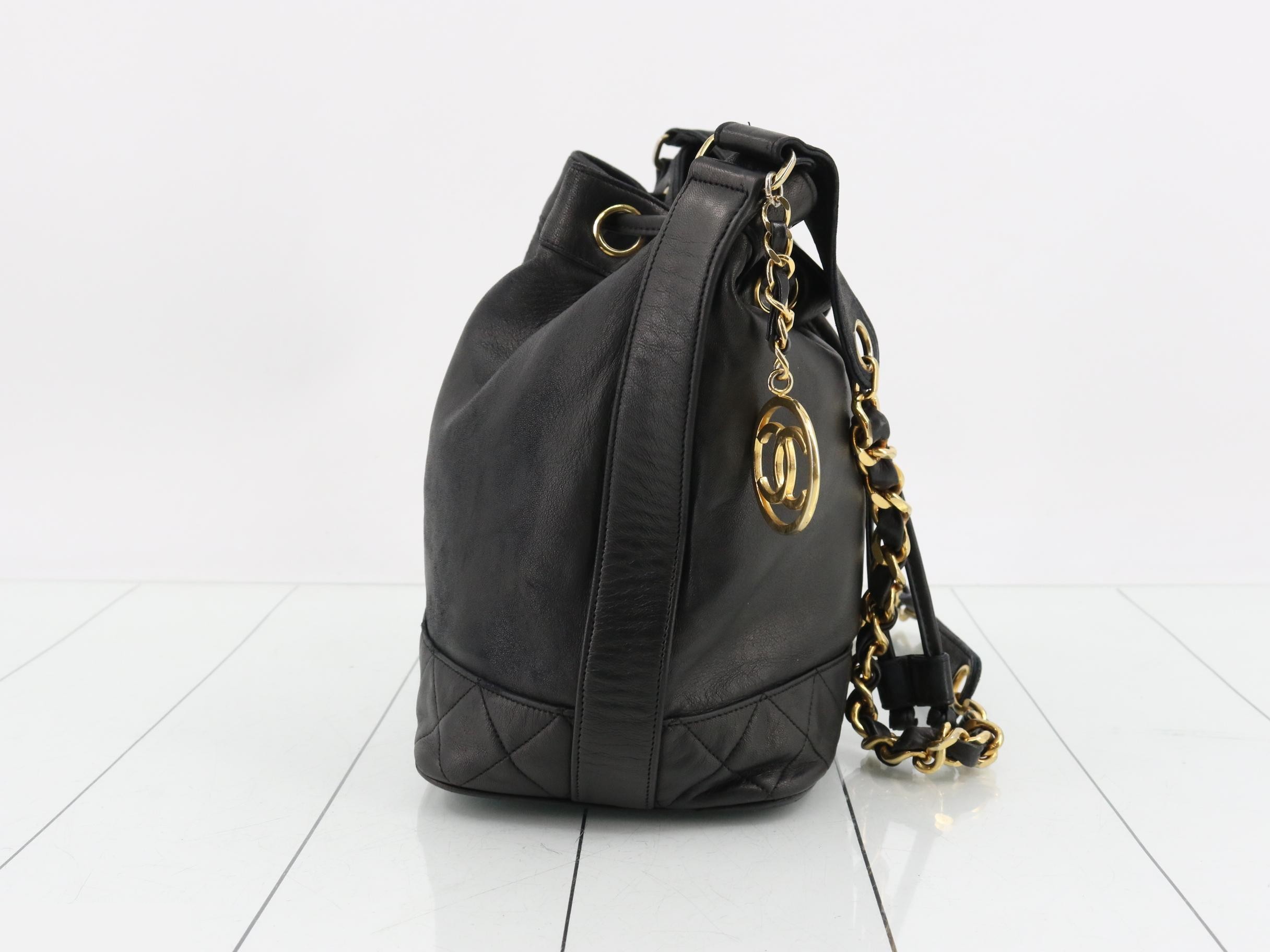 Drawstring shoulder bag — view 4
