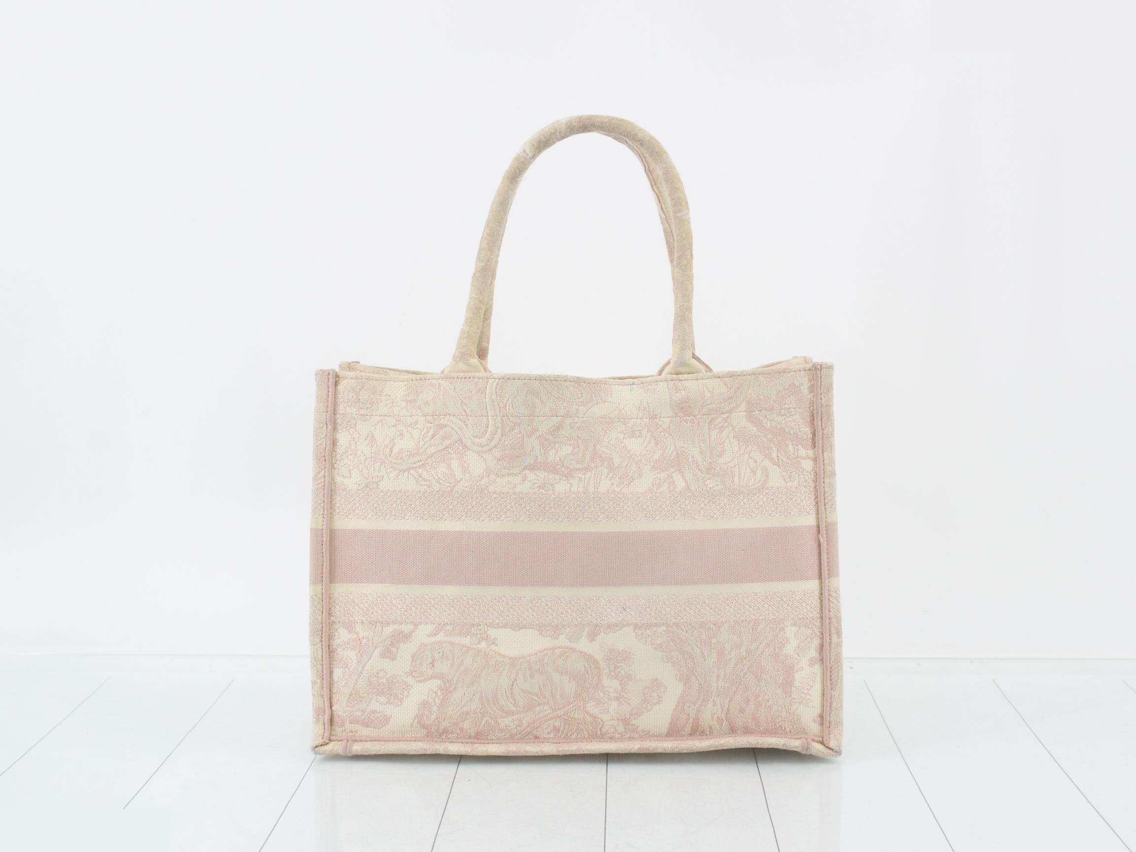 Book tote medium canvas tote bag — view 2
