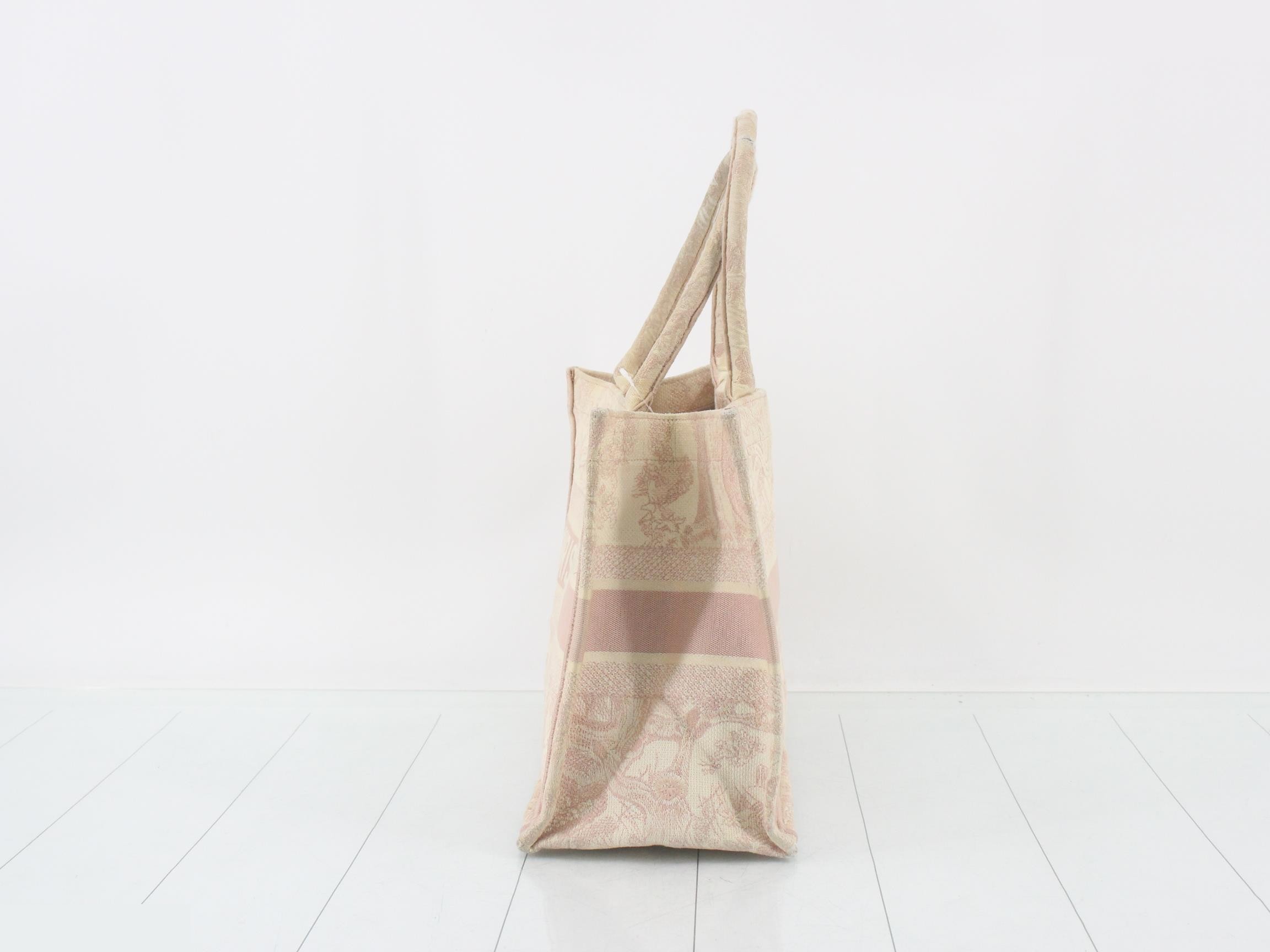 Book tote medium canvas tote bag — view 3