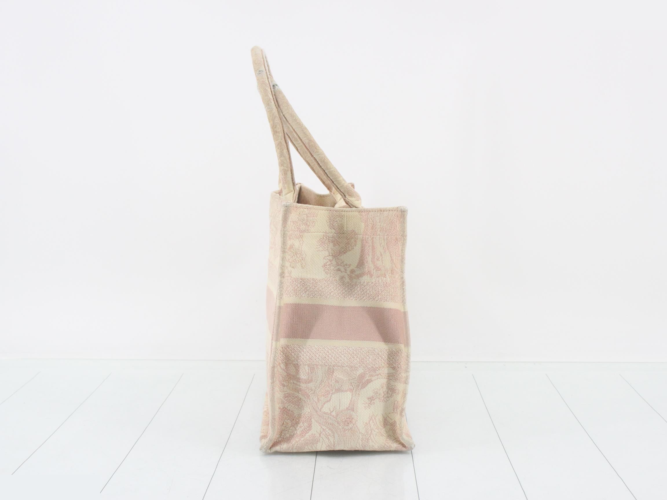 Book tote medium canvas tote bag — view 4