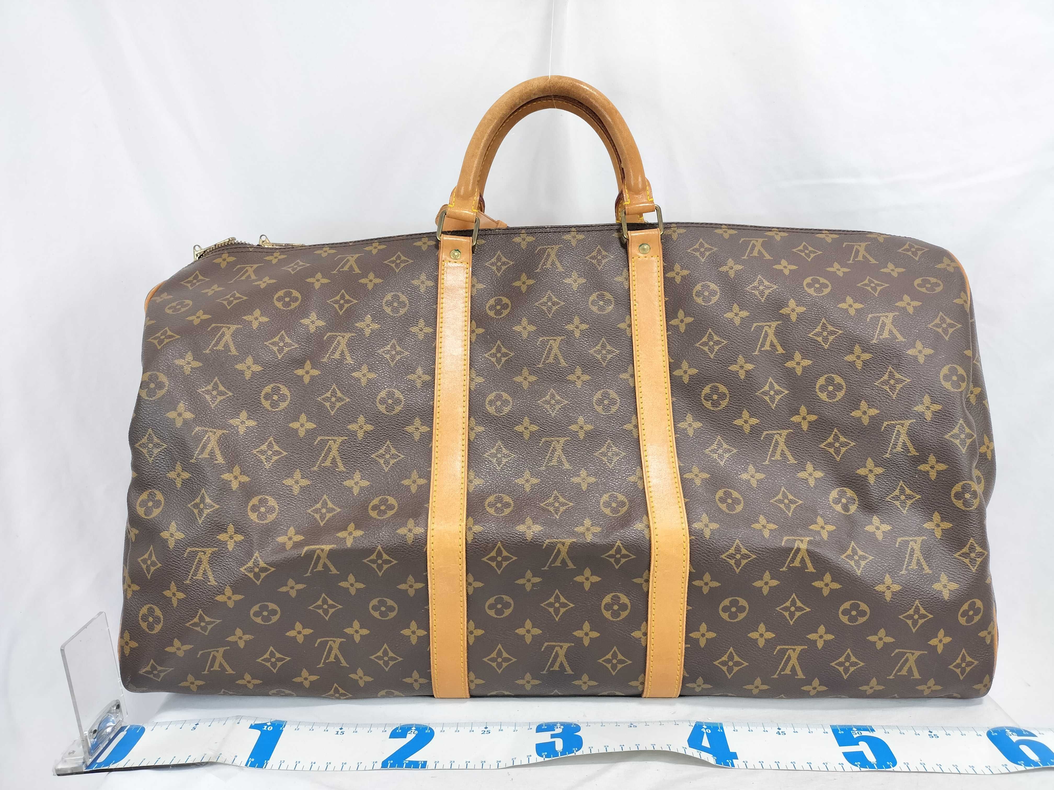 Monogram LV Keepall Bandoulière 60 Boston Bag — view 2
