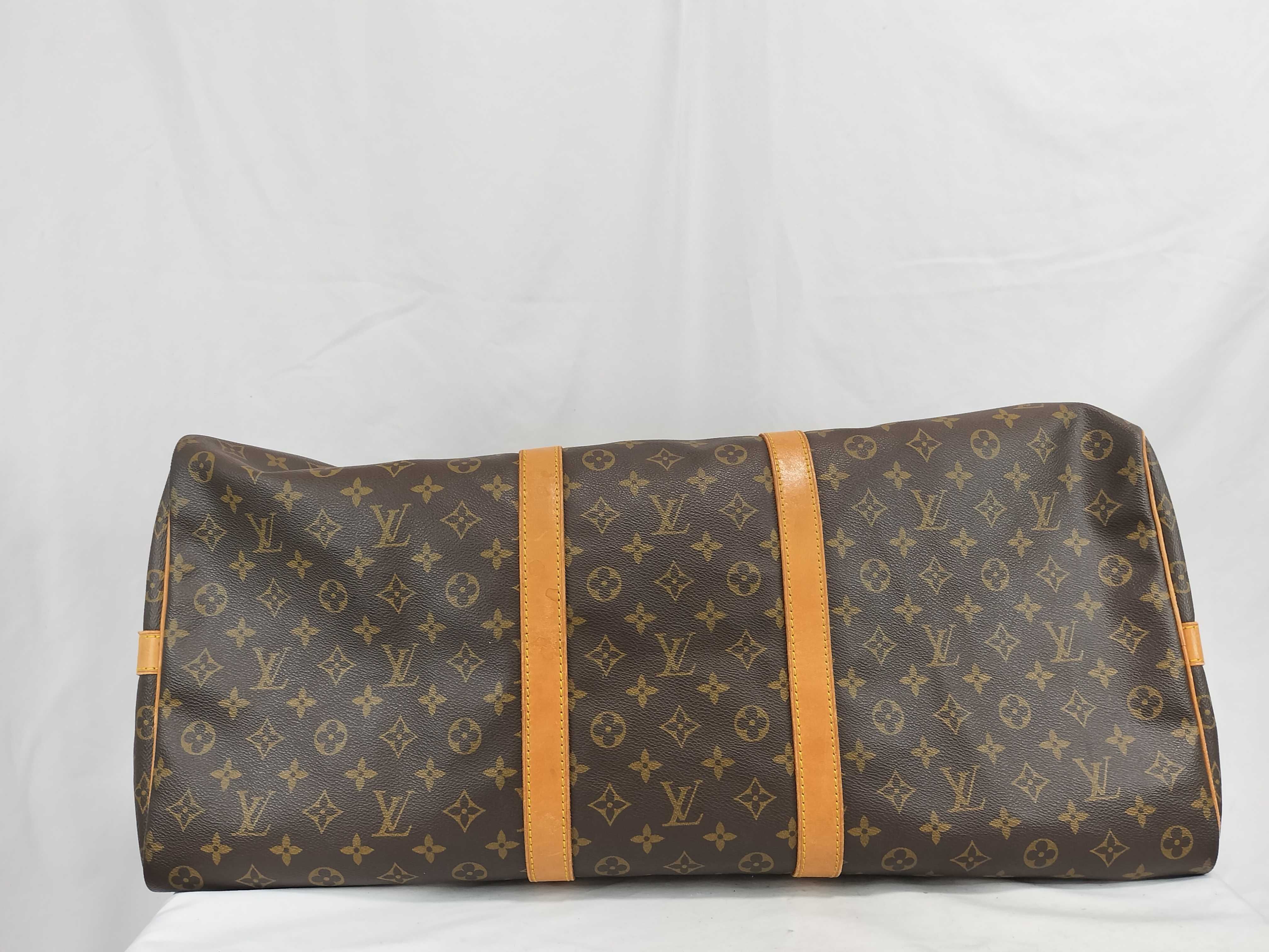 Monogram LV Keepall Bandoulière 60 Boston Bag — view 8
