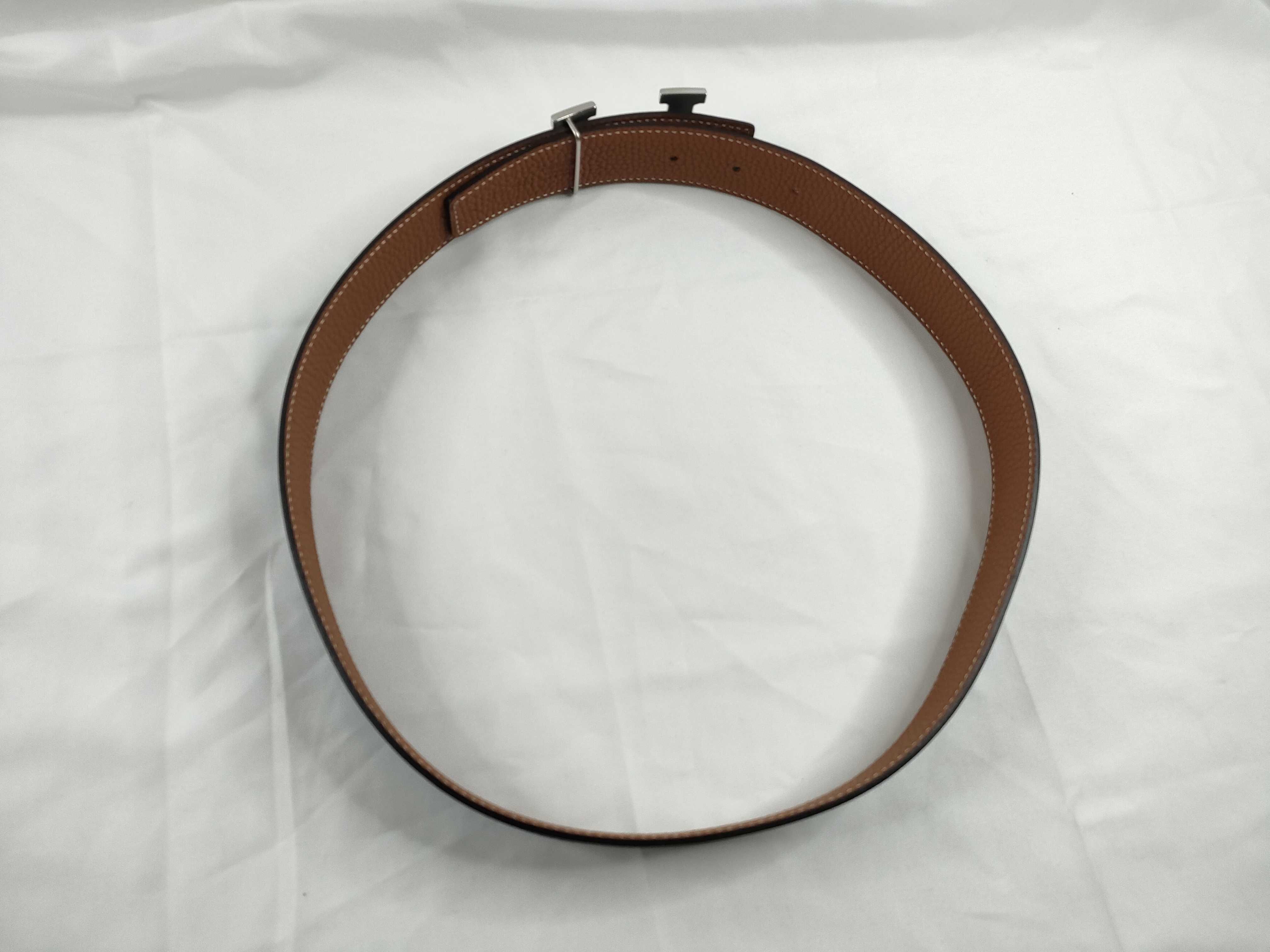 Constance Leather Belt, Silver — view 2