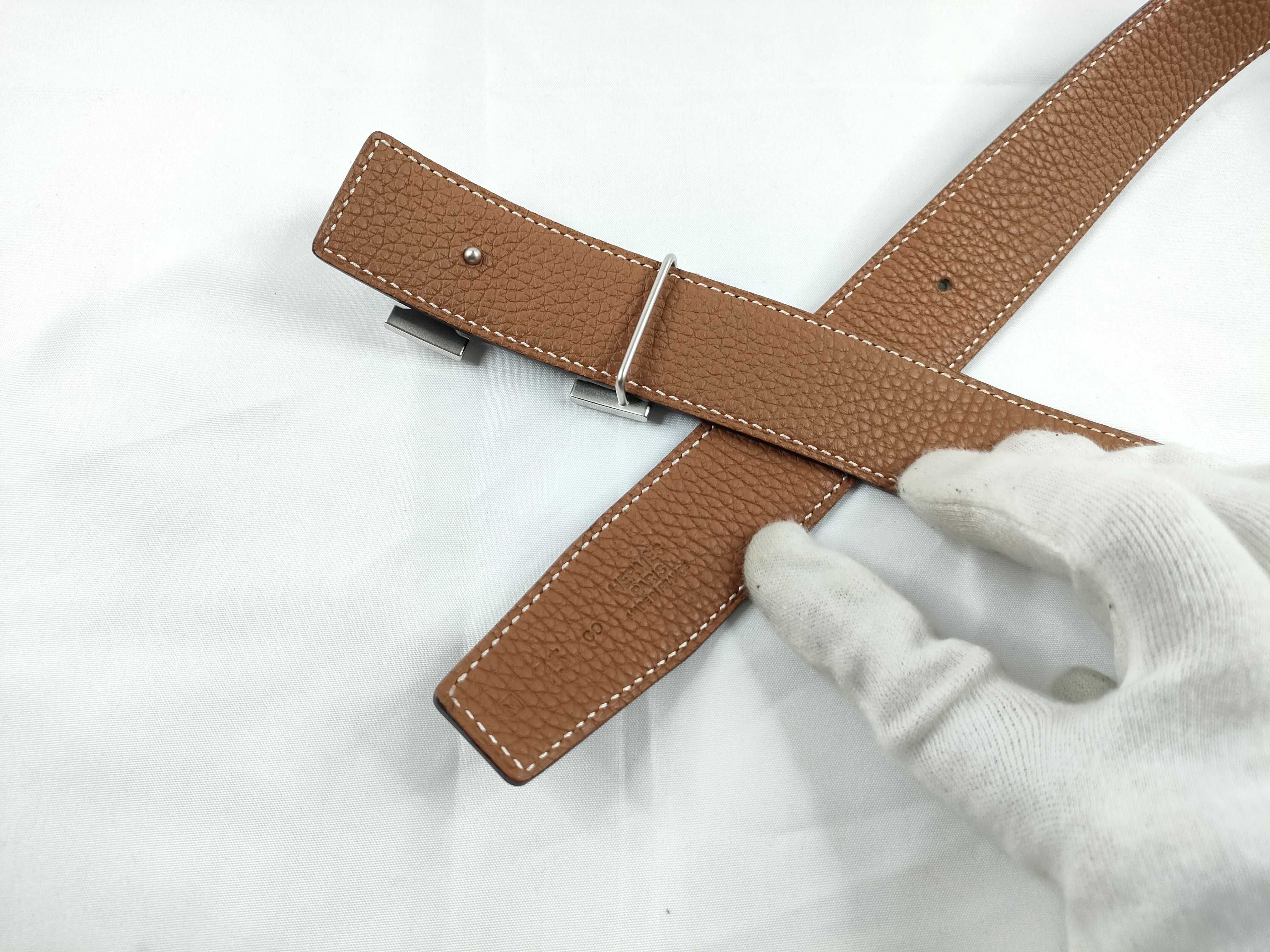 Constance Leather Belt, Silver — view 4