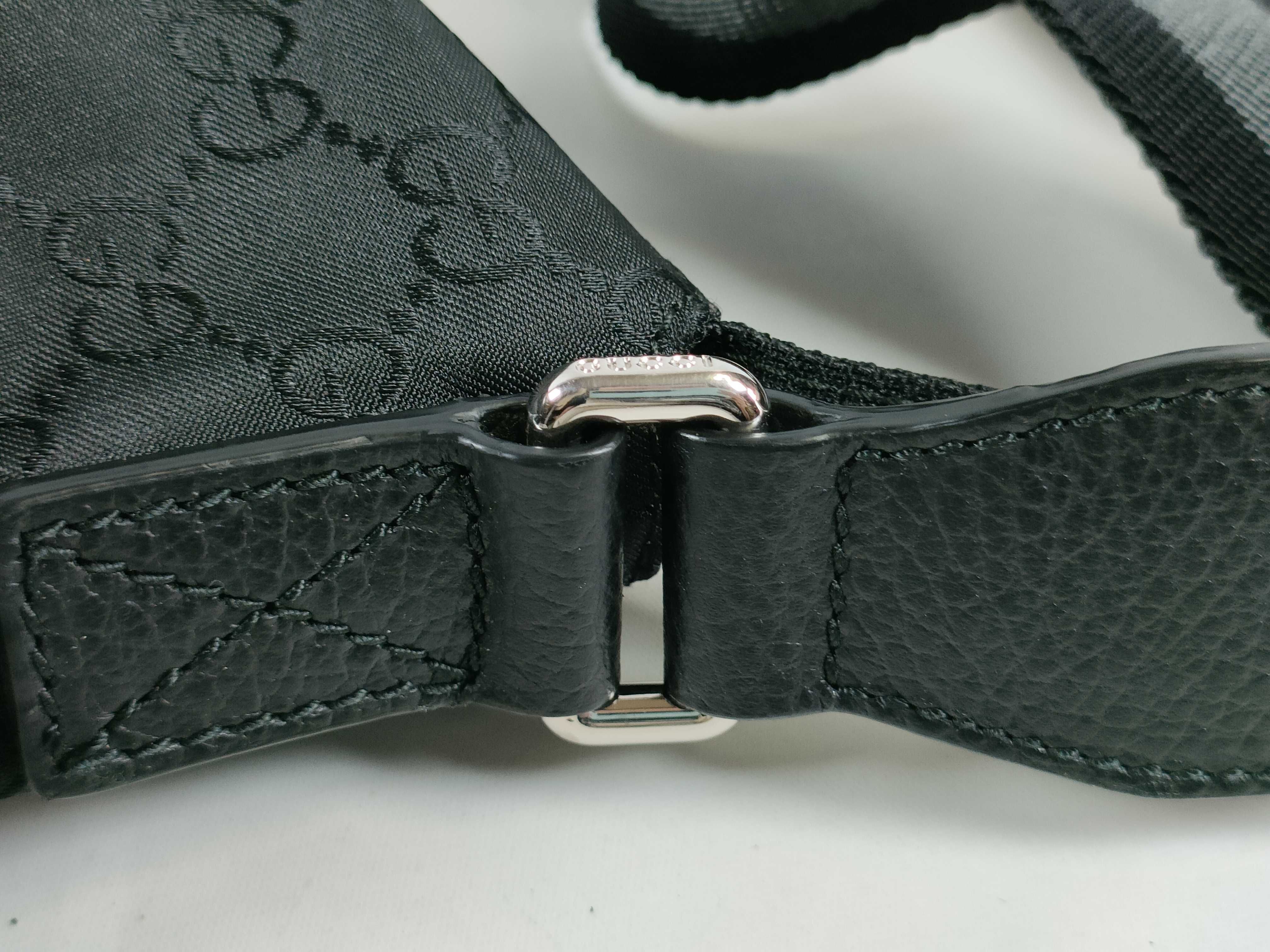 GG Nylon Shoulder Bag (No Gusset) 449185 — view 5