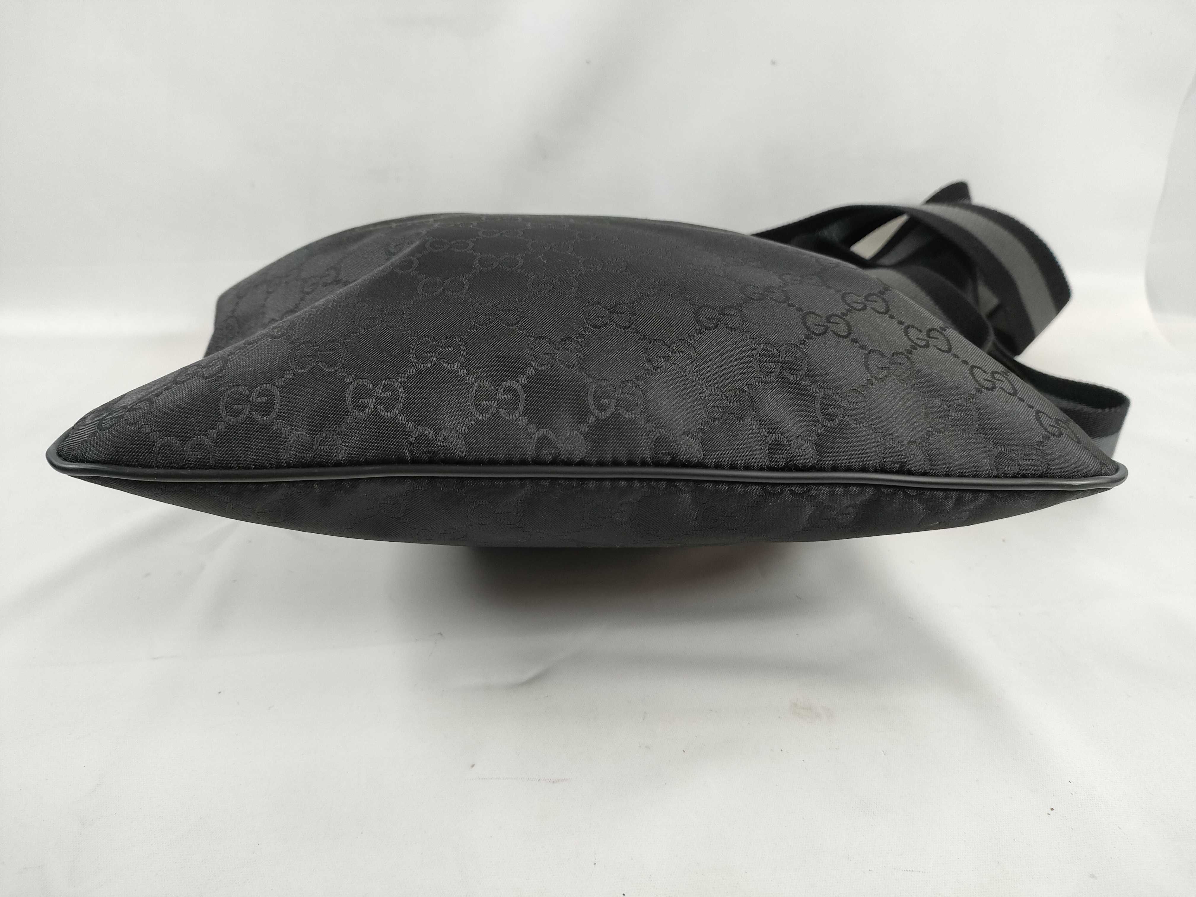 GG Nylon Shoulder Bag (No Gusset) 449185 — view 7