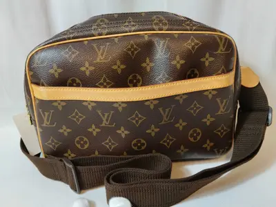 Monogram M45252 Reporter PM Shoulder Bag