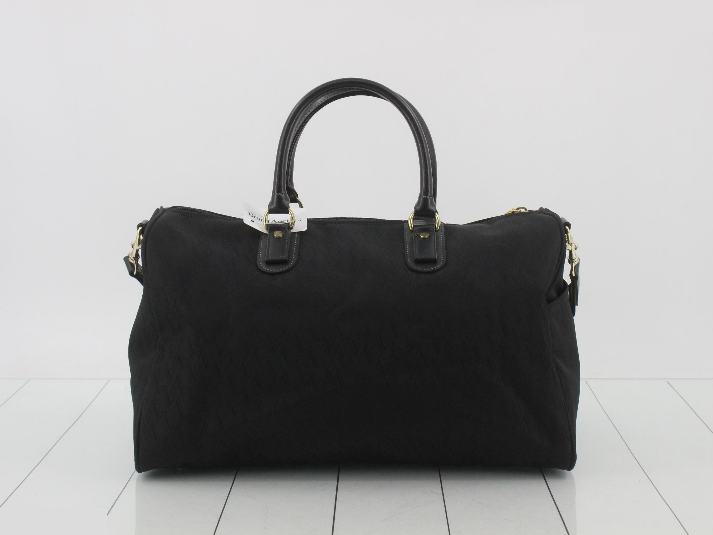Rudolf Valentino Boston Bag, 2-Way, Black — view 2