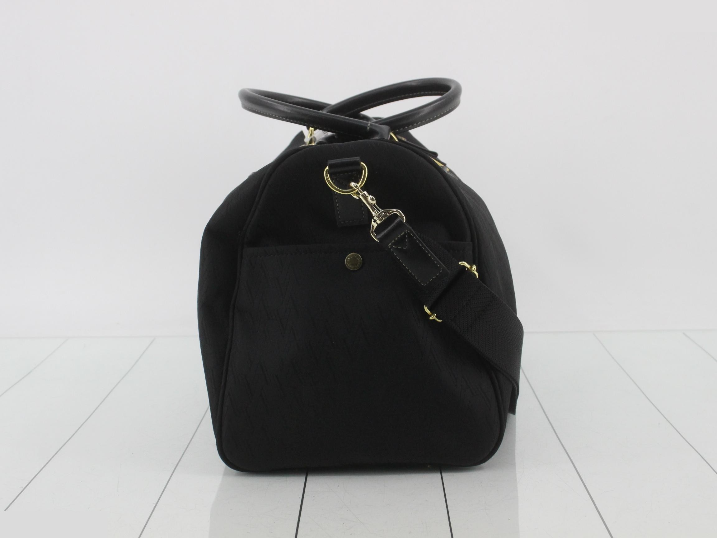 Rudolf Valentino Boston Bag, 2-Way, Black — view 4