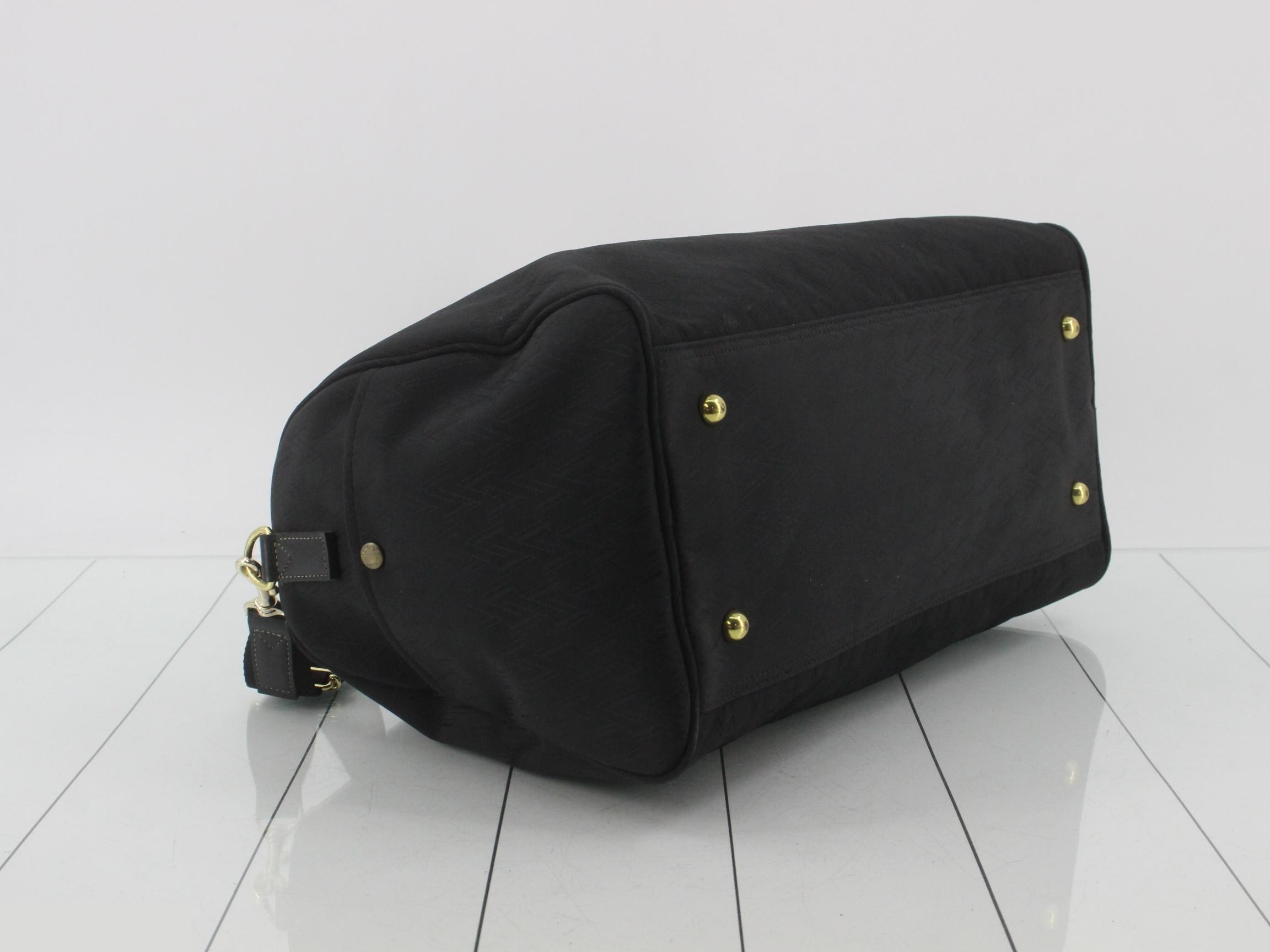 Rudolf Valentino Boston Bag, 2-Way, Black — view 5