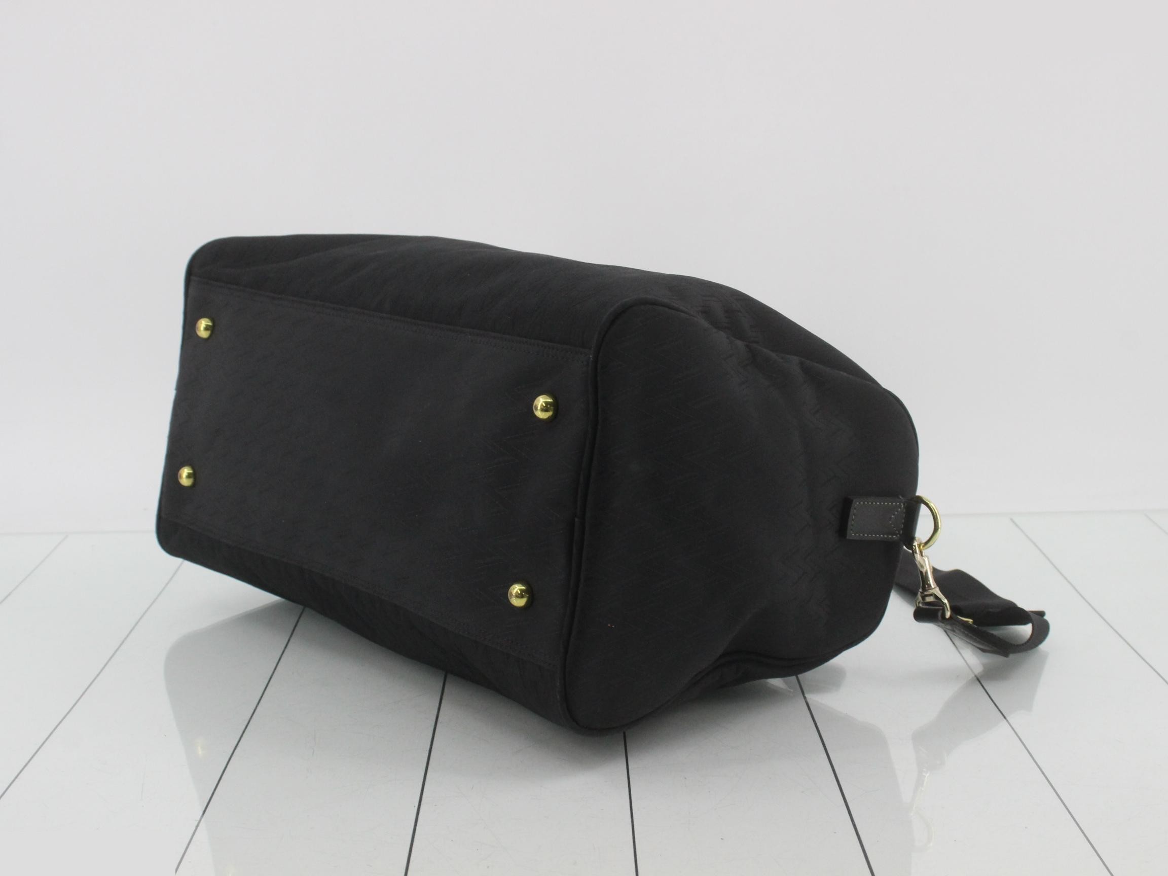 Rudolf Valentino Boston Bag, 2-Way, Black — view 6