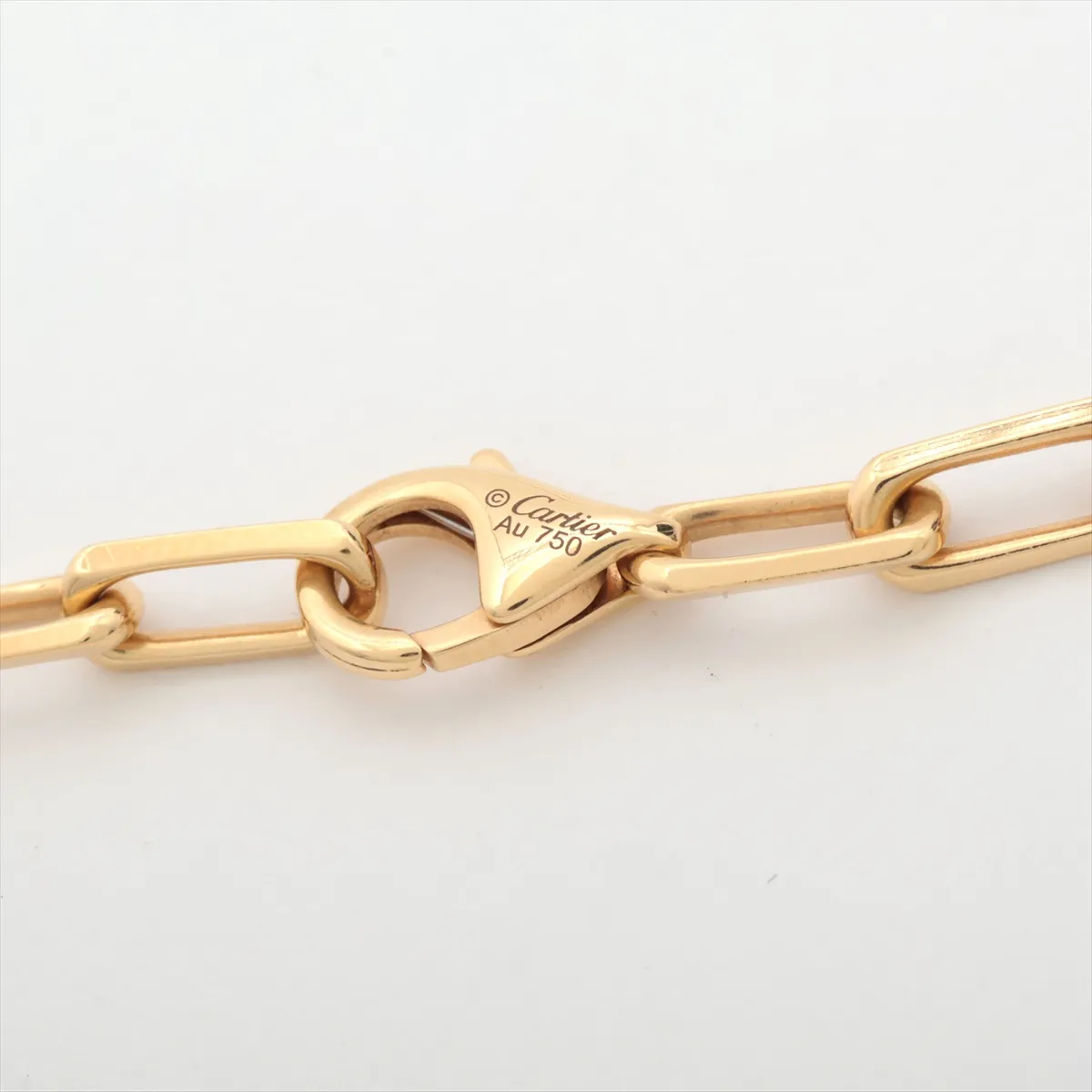 Santos de Cartier Necklace 750(YG) 22.7g YII631 — view 4