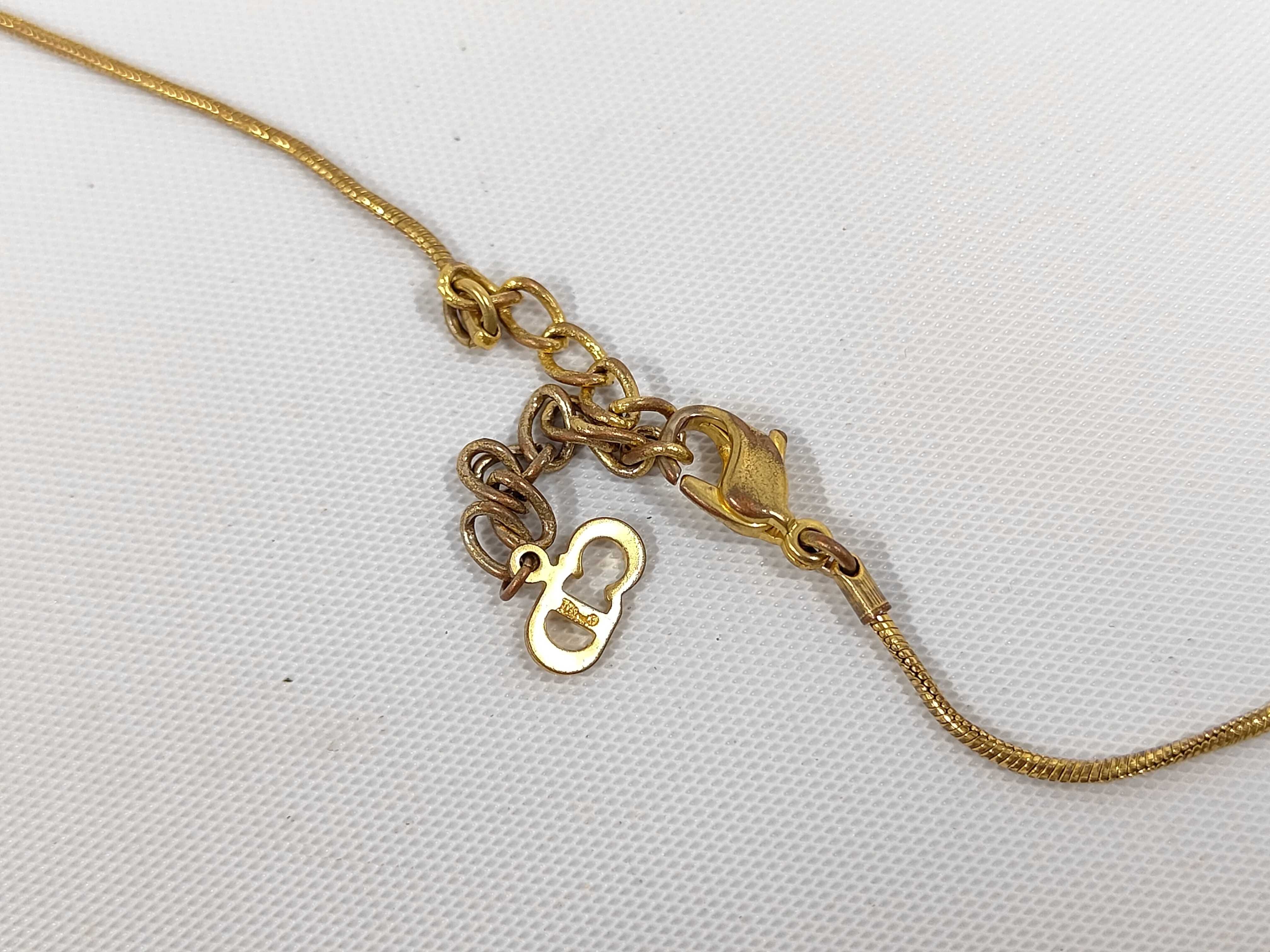 logo tag necklace — view 6